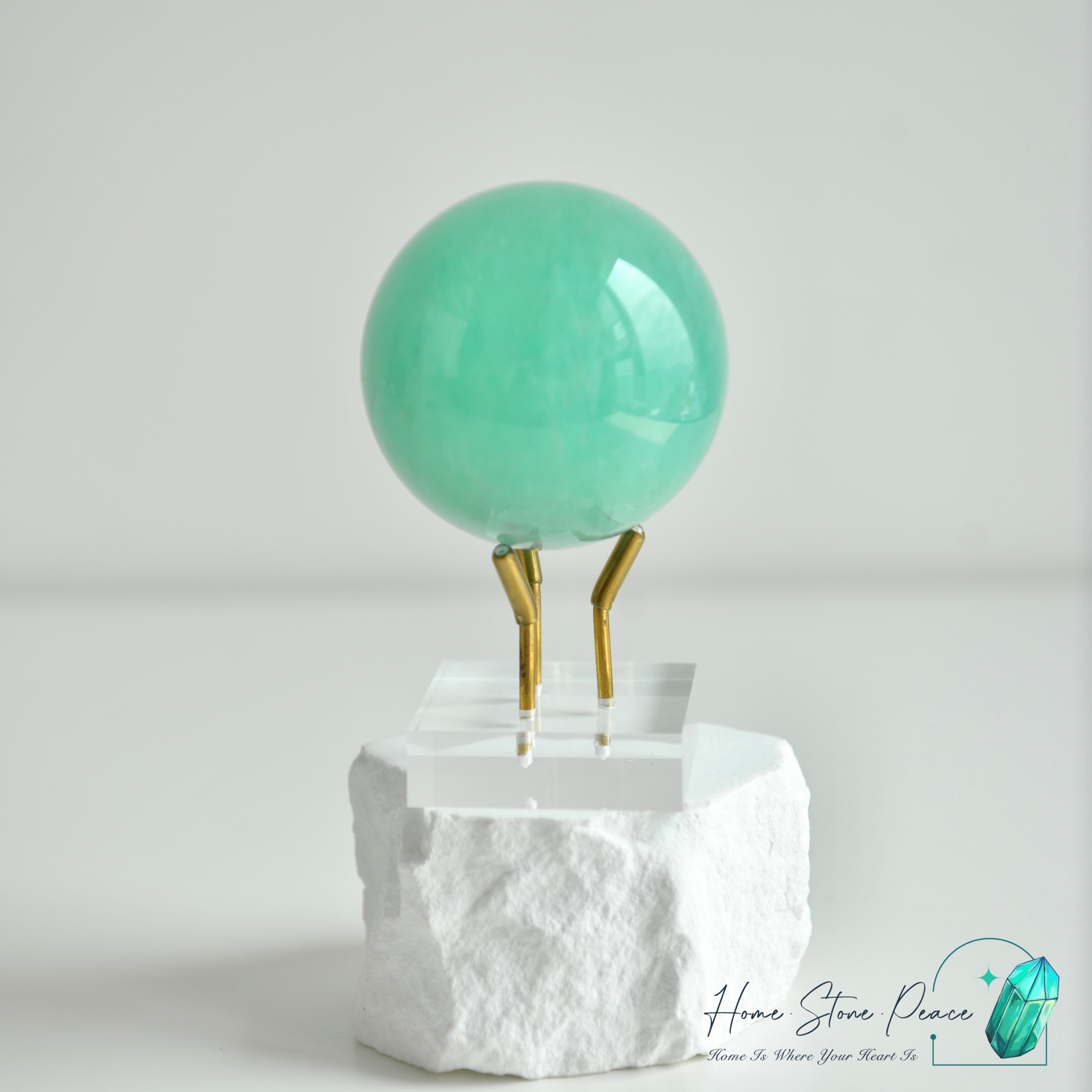 Green Fluorite Sphere 綠螢石球