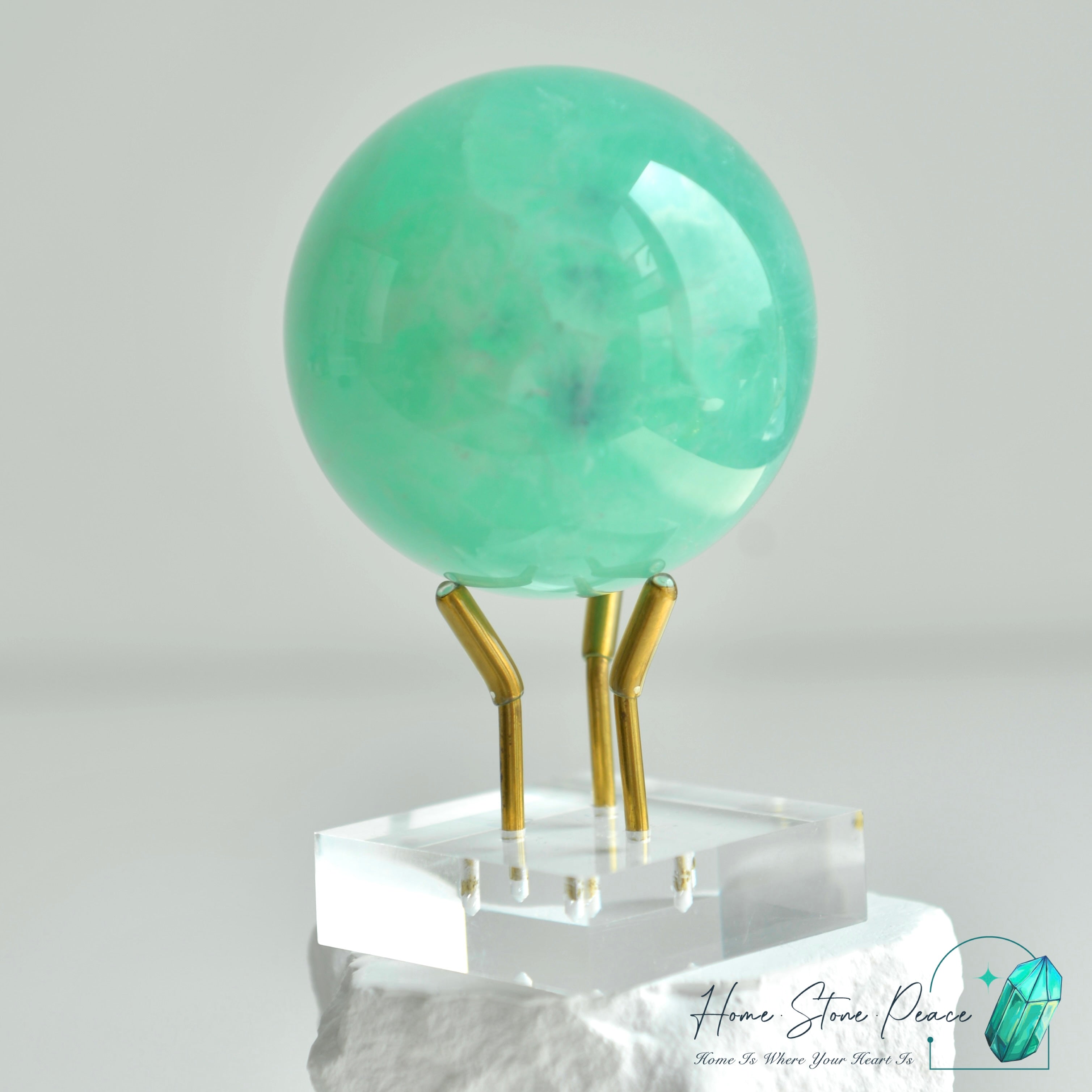 綠螢石球 Green Fluorite Sphere