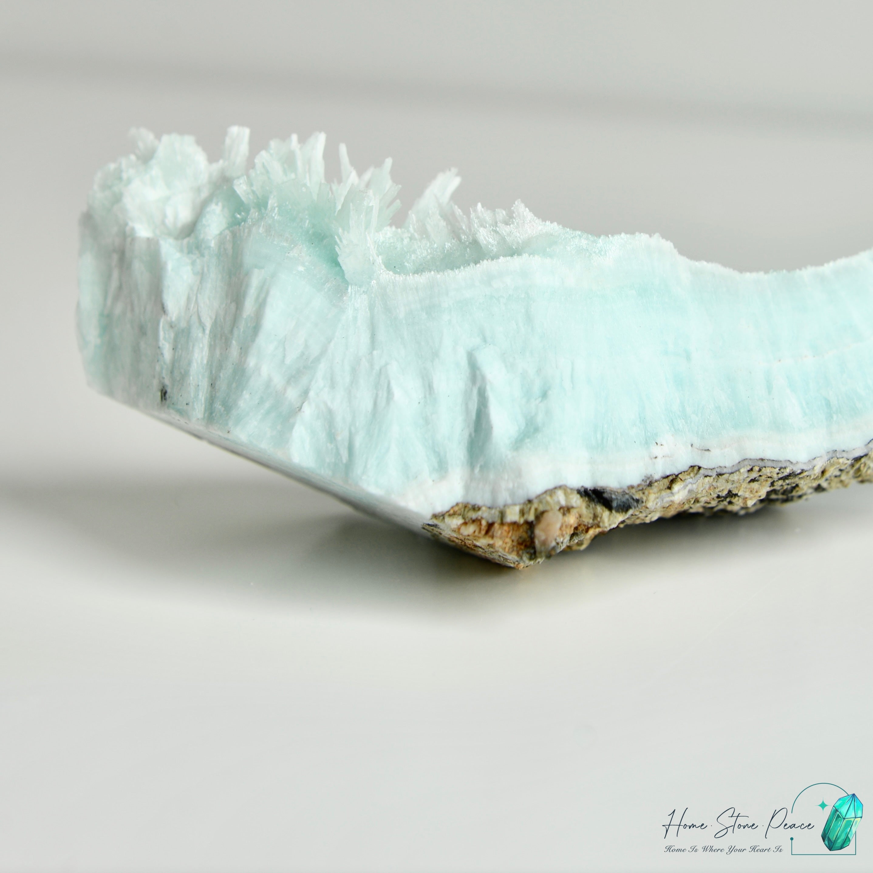 Blue Aragonite Cluster 藍霰石