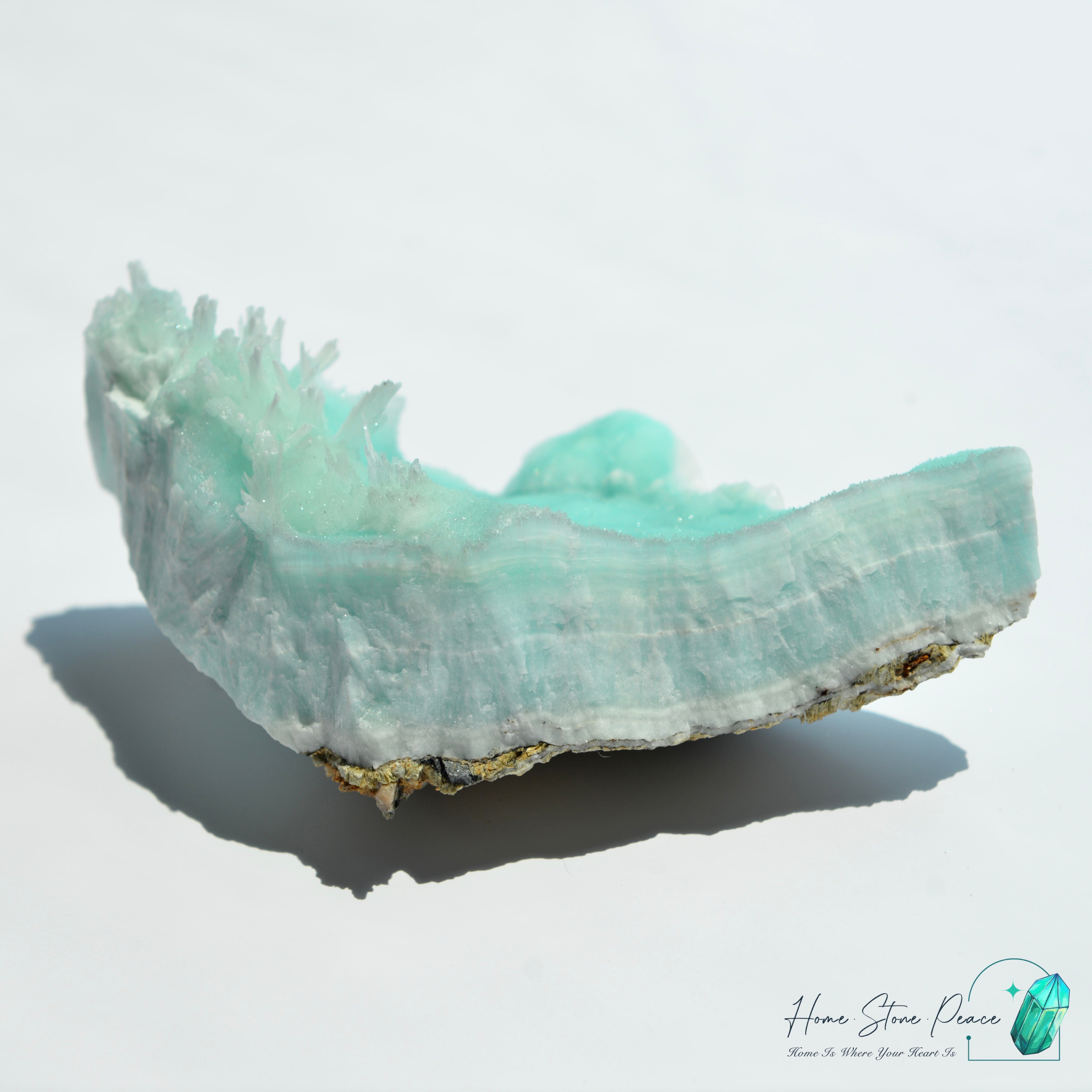 Blue Aragonite Cluster 藍霰石