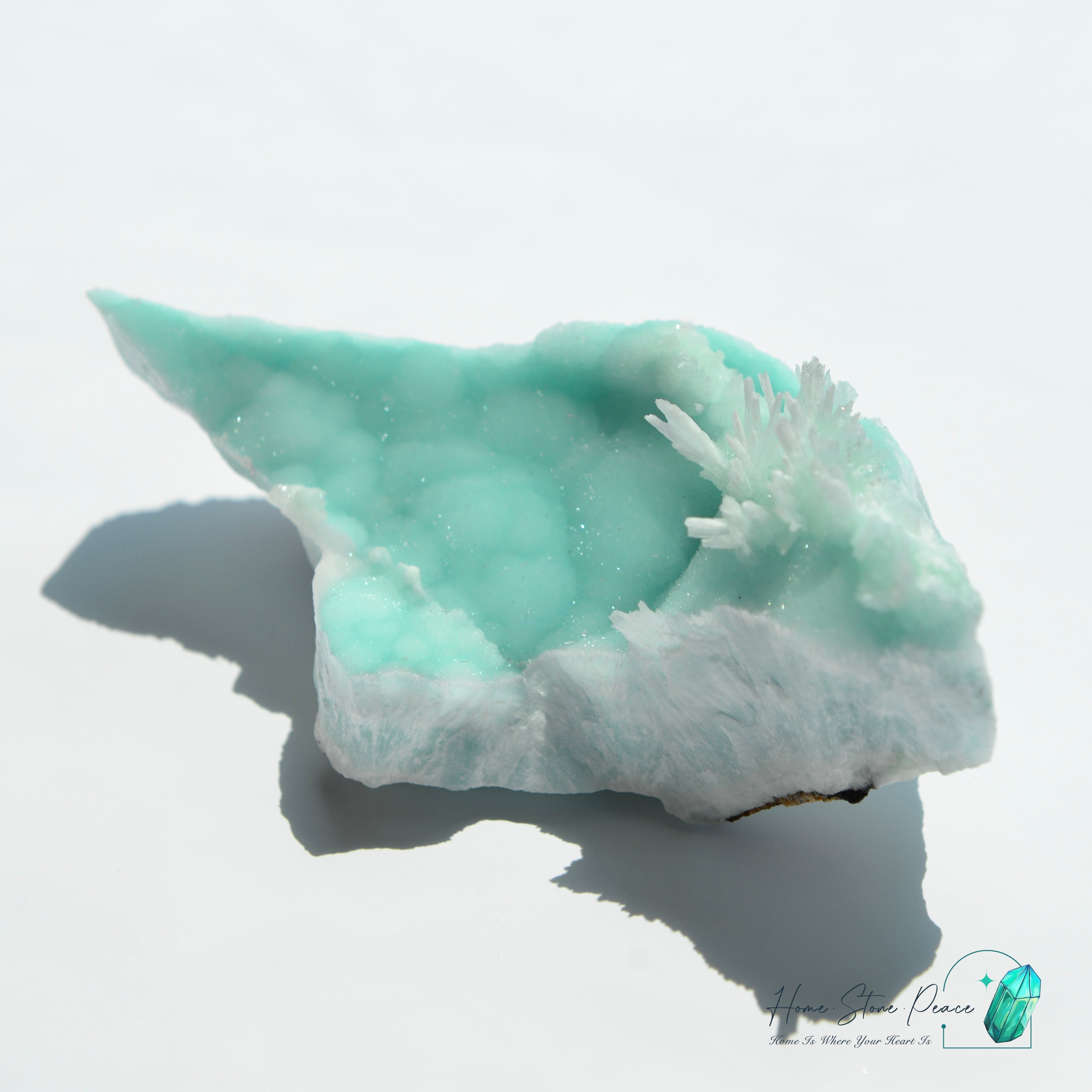 Blue Aragonite Cluster 藍霰石