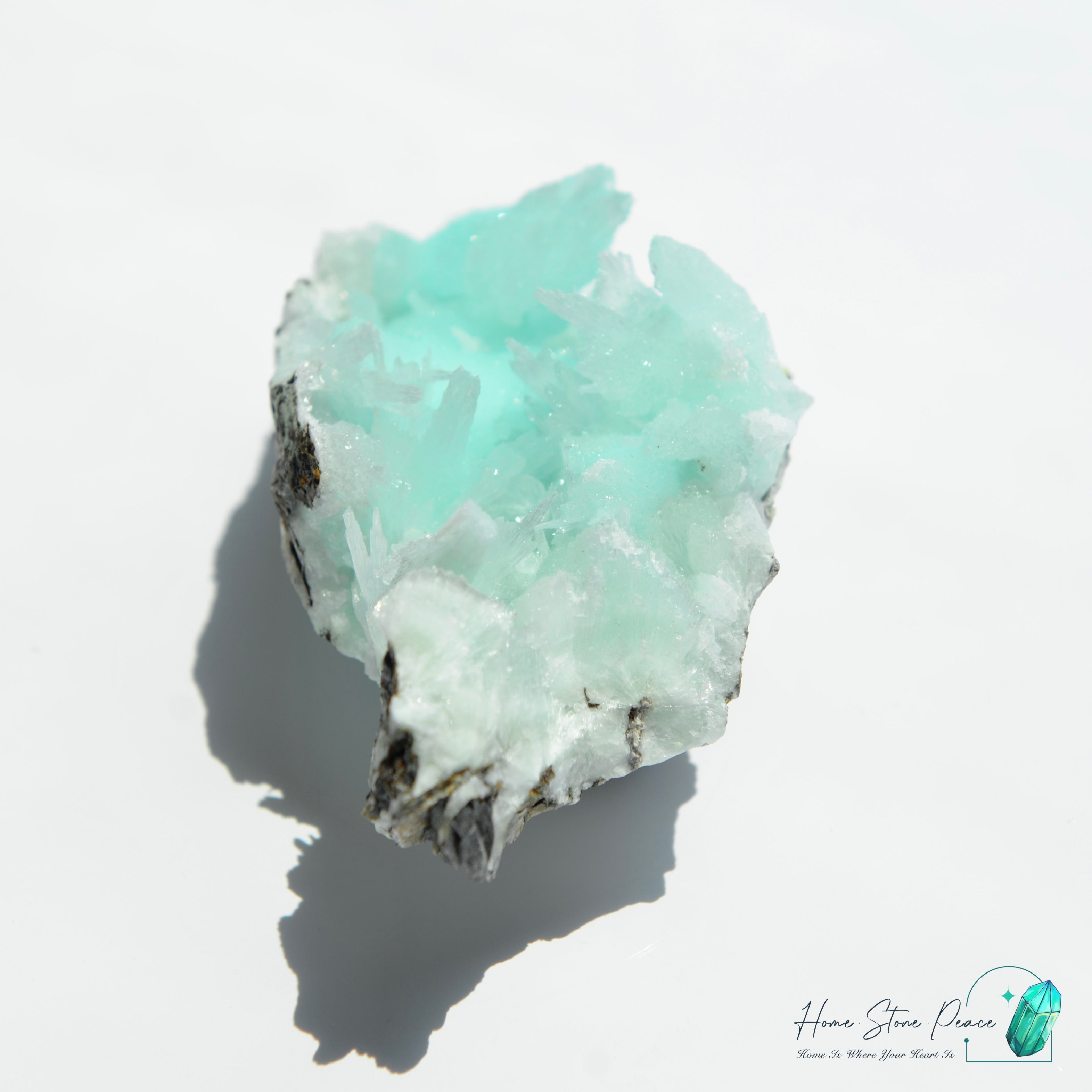 Blue Aragonite Cluster 藍霰石