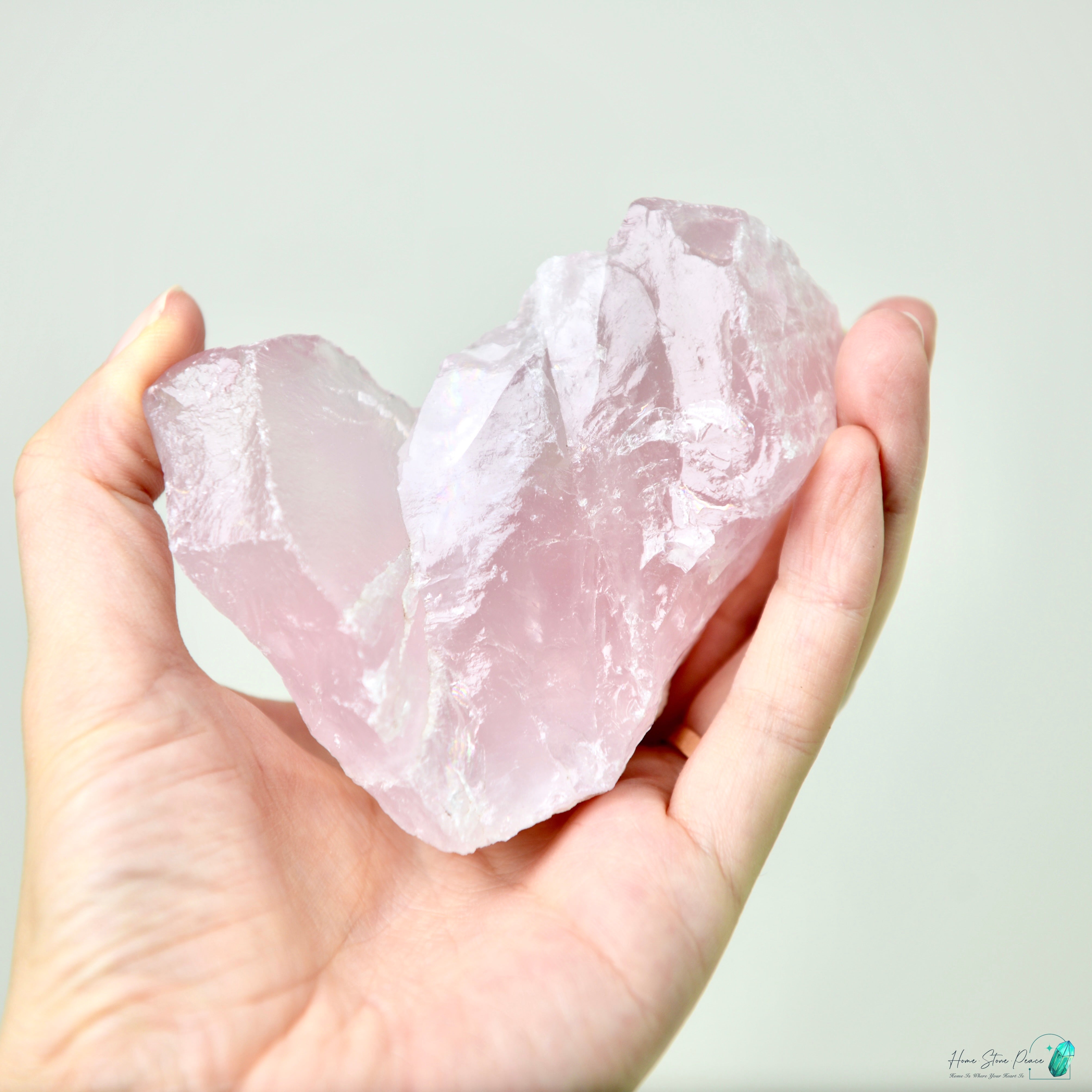粉紅水晶原石 Rose Quartz Cluster