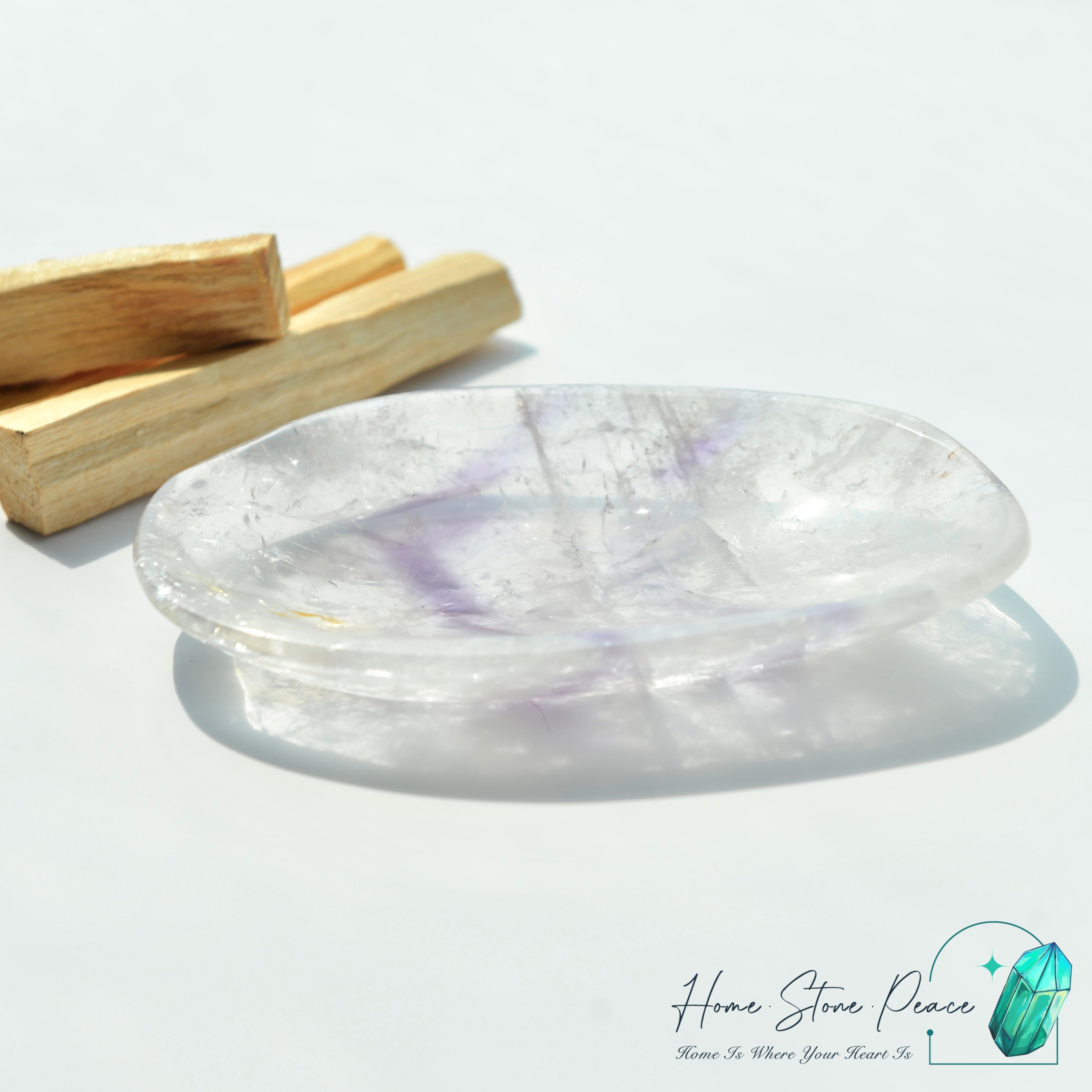 幻影紫水晶小碟 Amethyst Phantom Quartz Trinket Dish