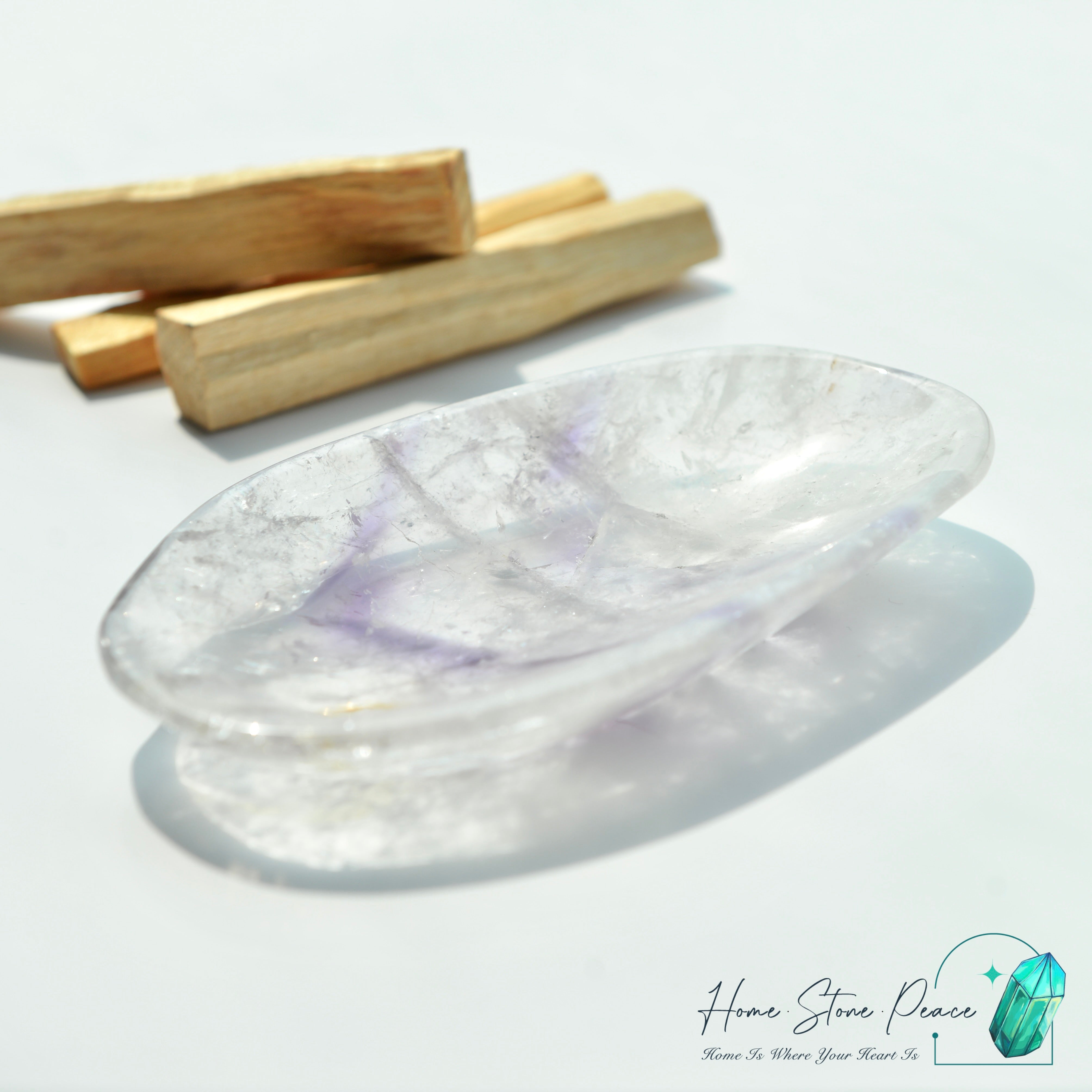 幻影紫水晶小碟 Amethyst Phantom Quartz Trinket Dish