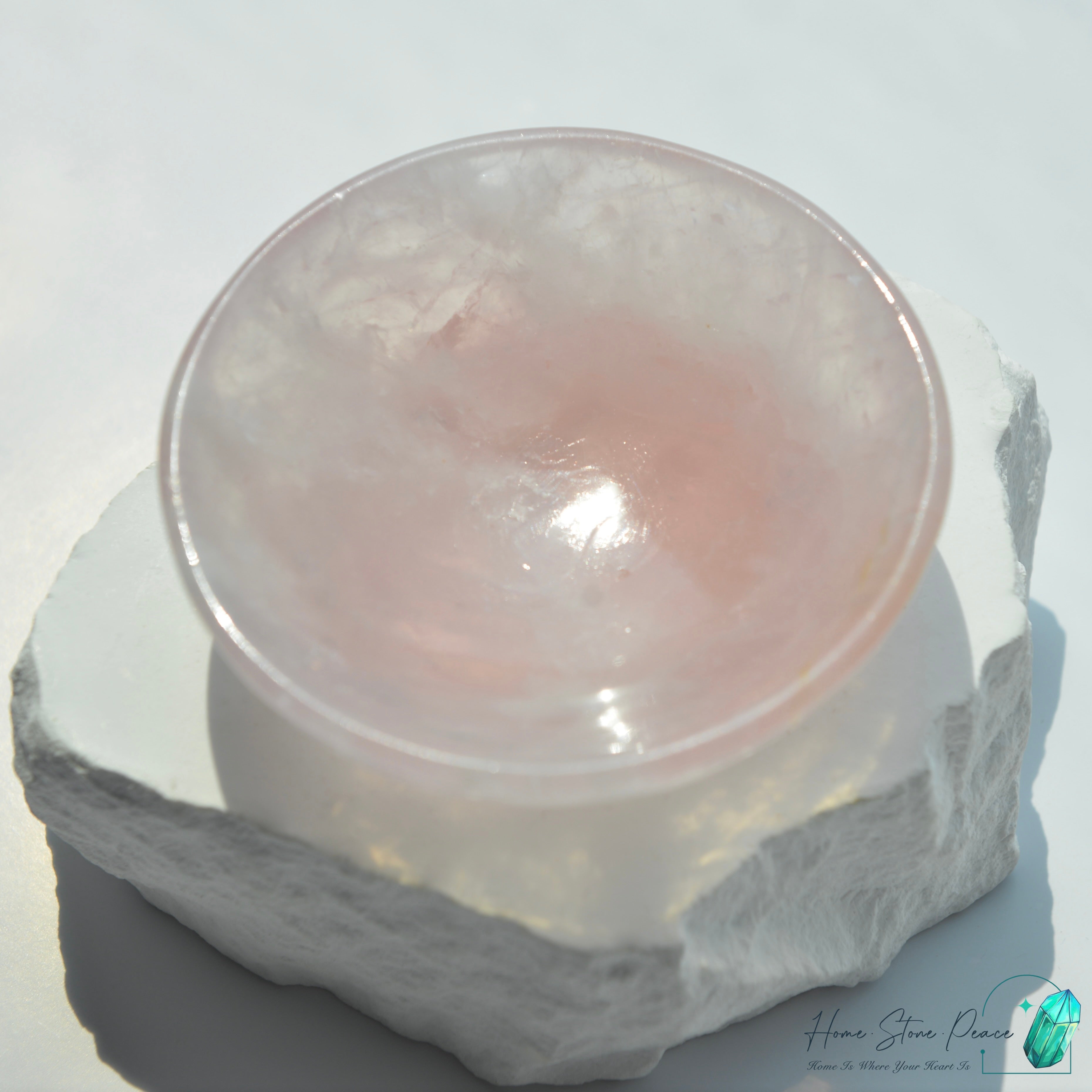 Rose Quartz Bowl 粉紅水晶碗