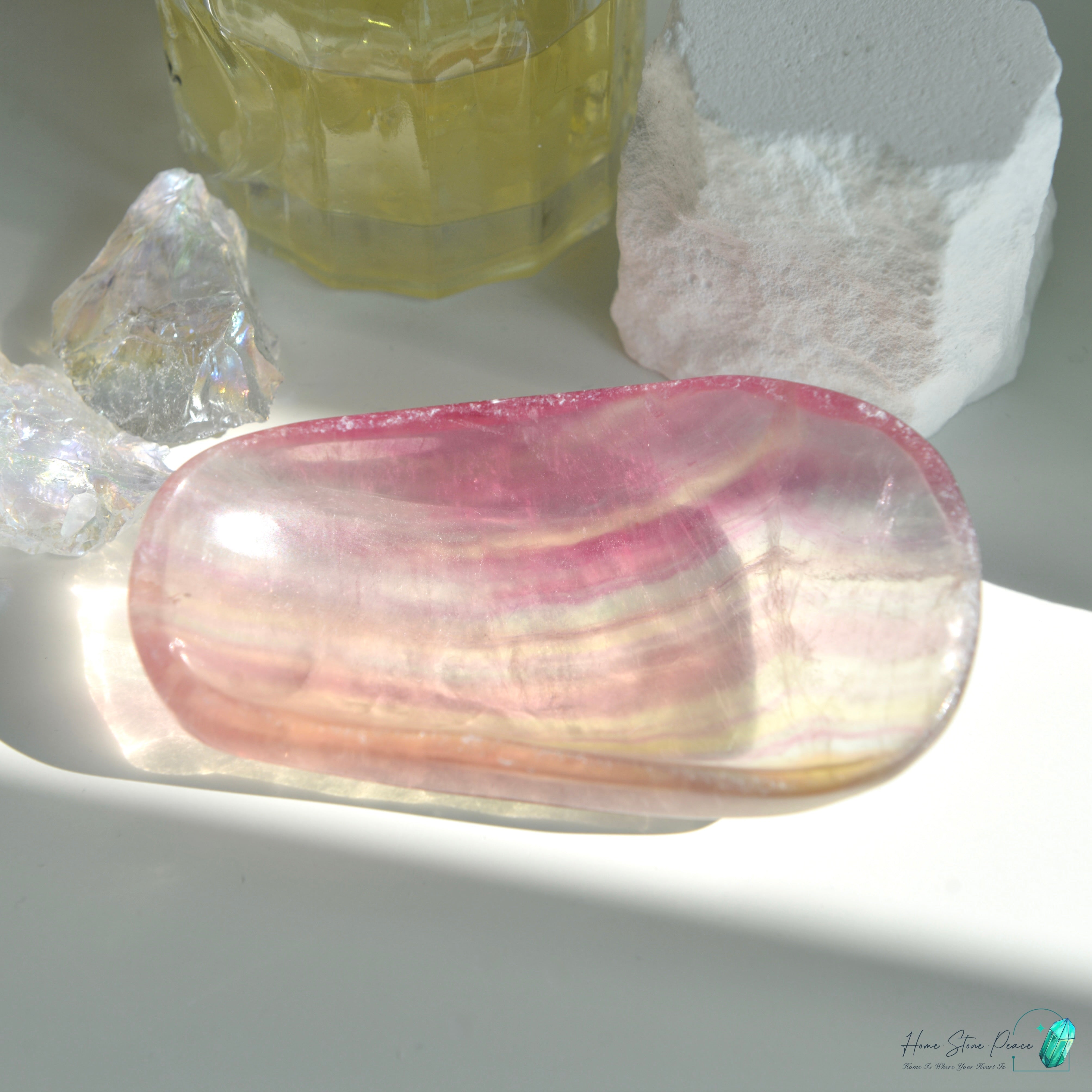 迷你千層糖果螢石碟 Mini Candy Fluorite Dish