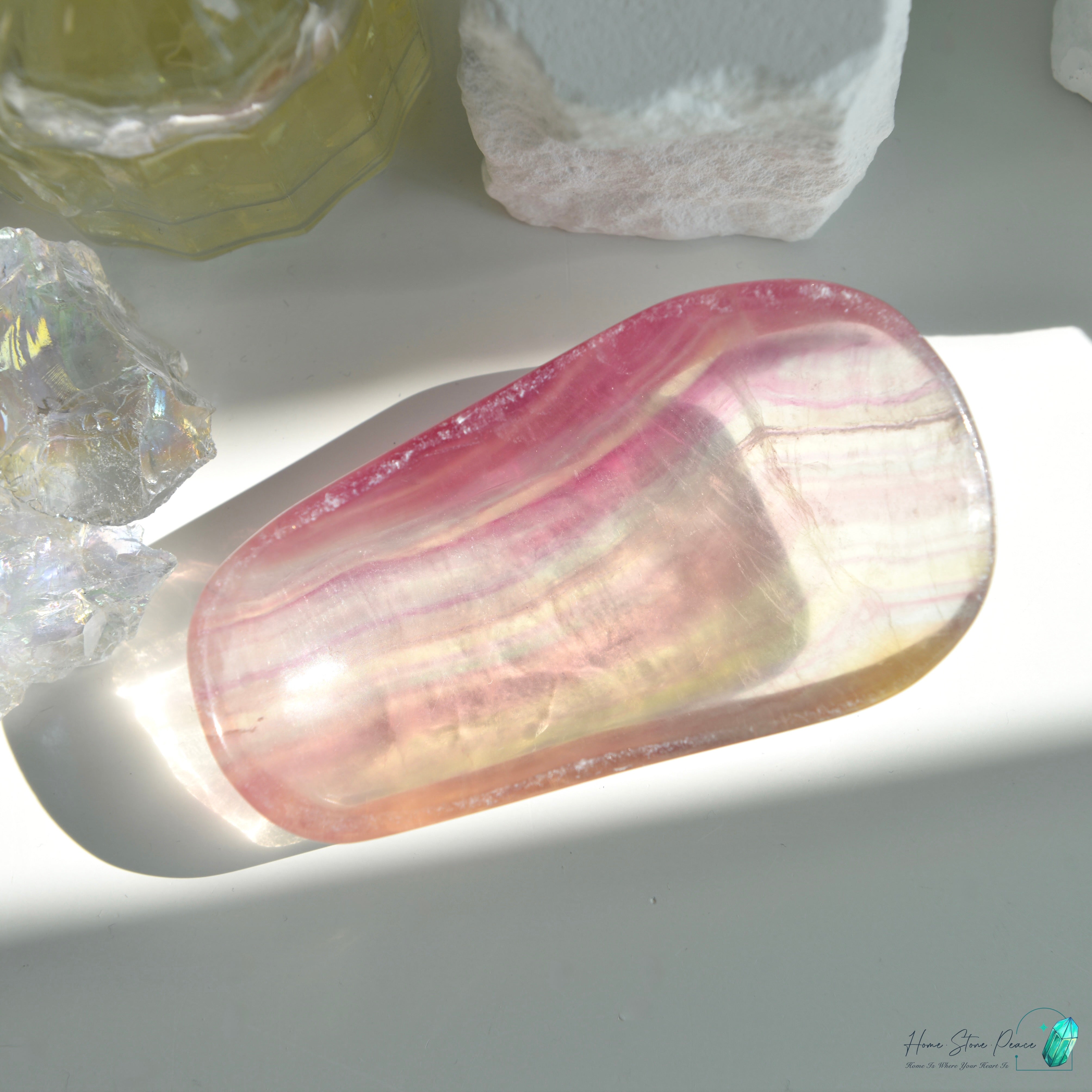 迷你千層糖果螢石碟 Mini Candy Fluorite Dish