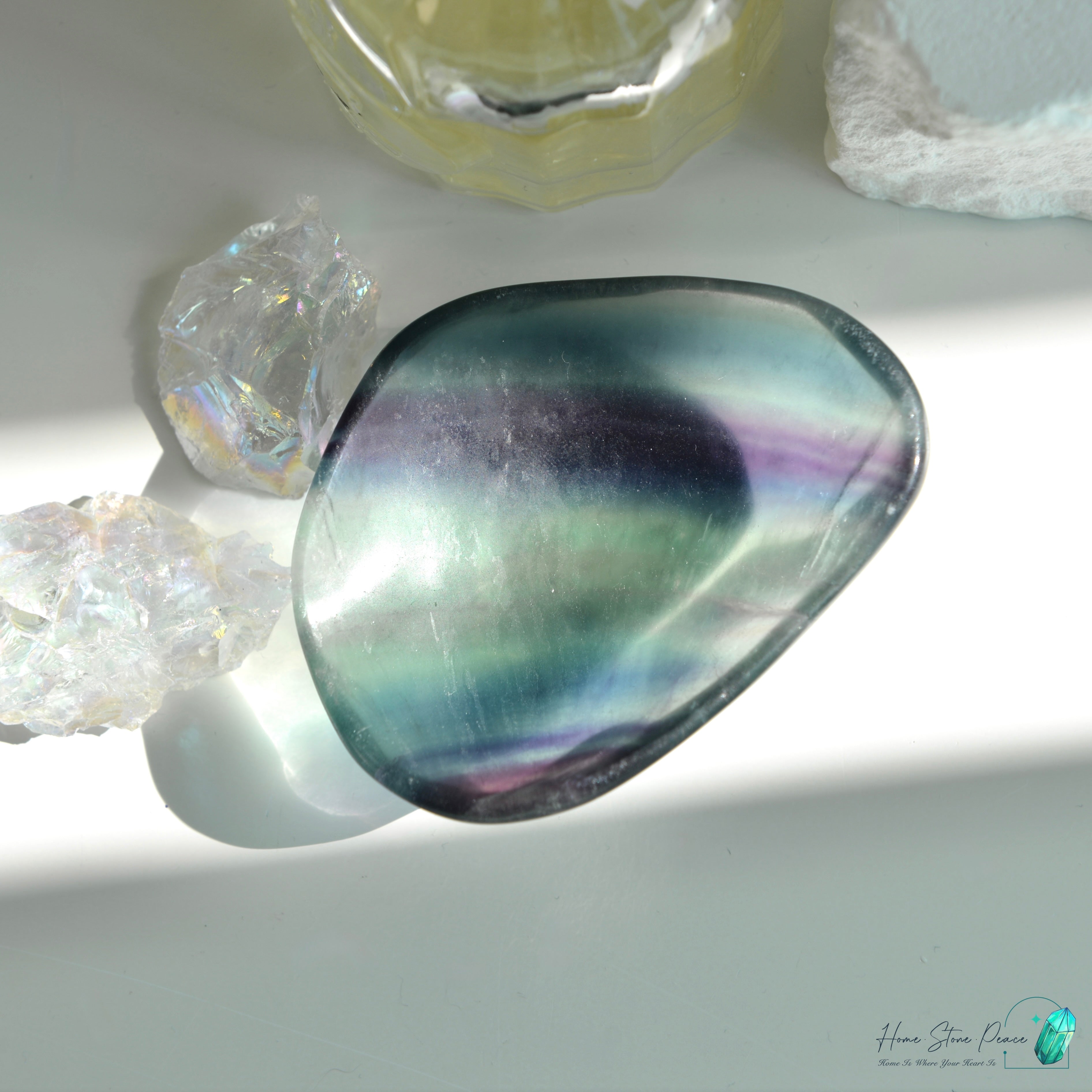 迷你千層糖果螢石碟 Mini Candy Fluorite Dish
