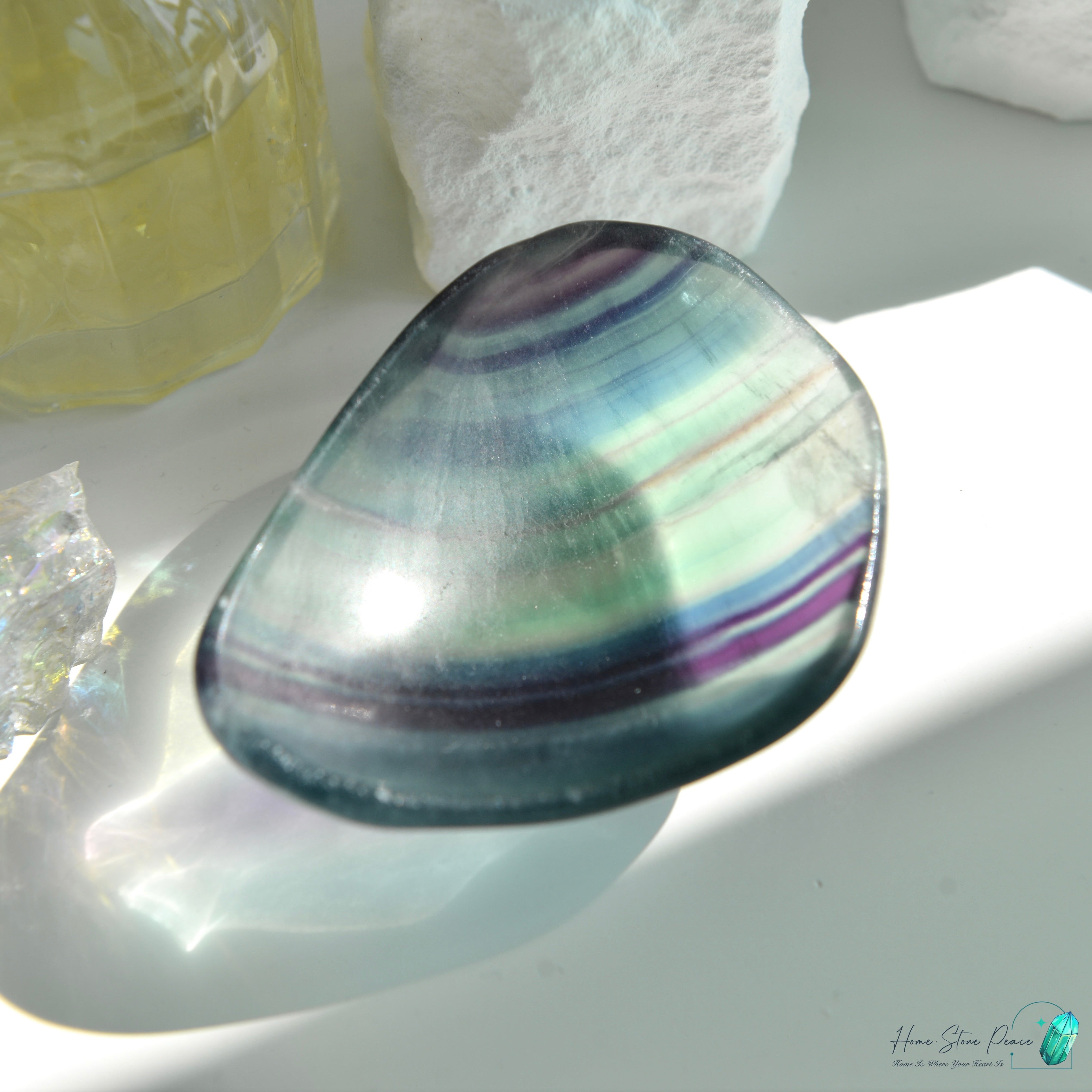 迷你千層糖果螢石碟 Mini Candy Fluorite Dish