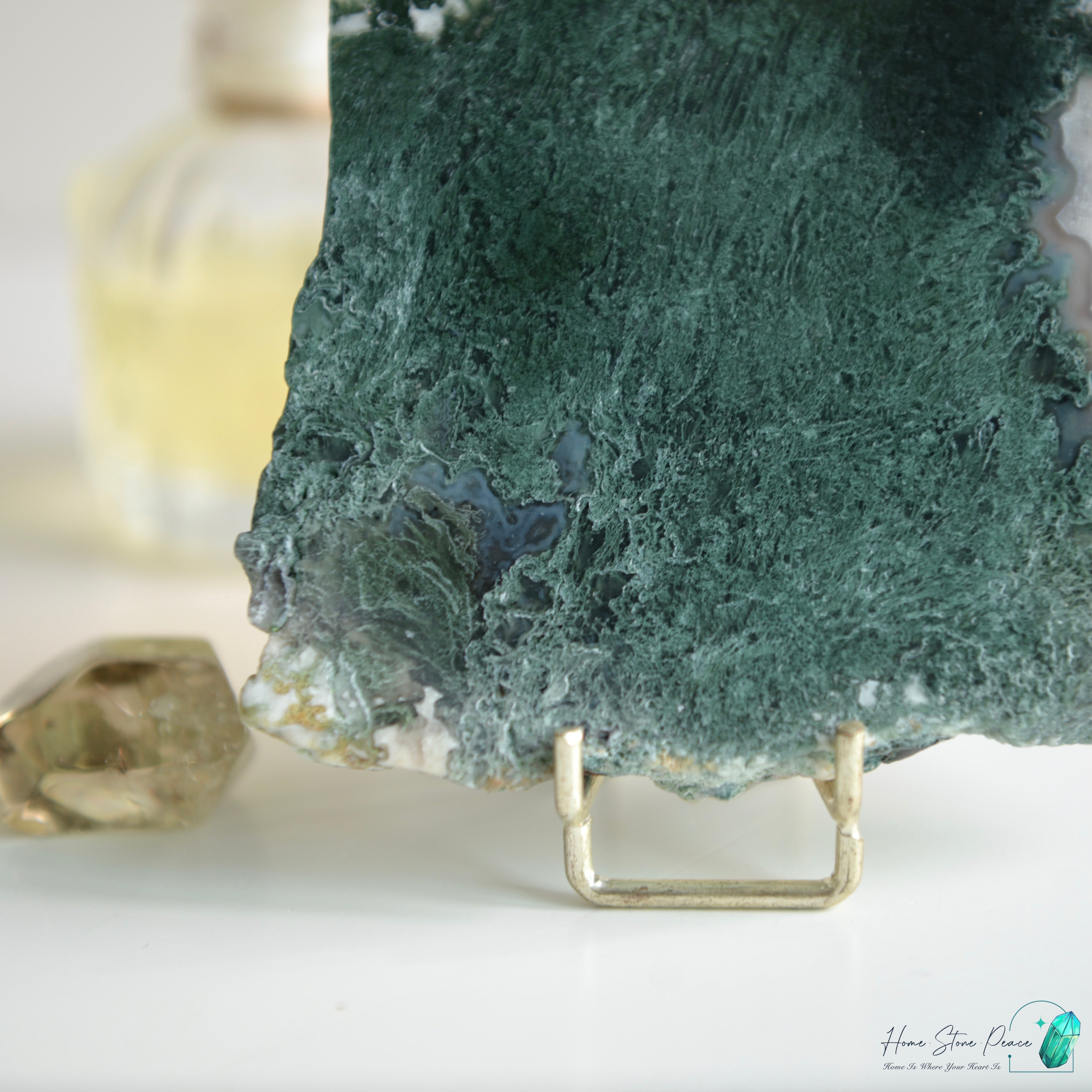 水草瑪瑙片 Moss Agate Slab