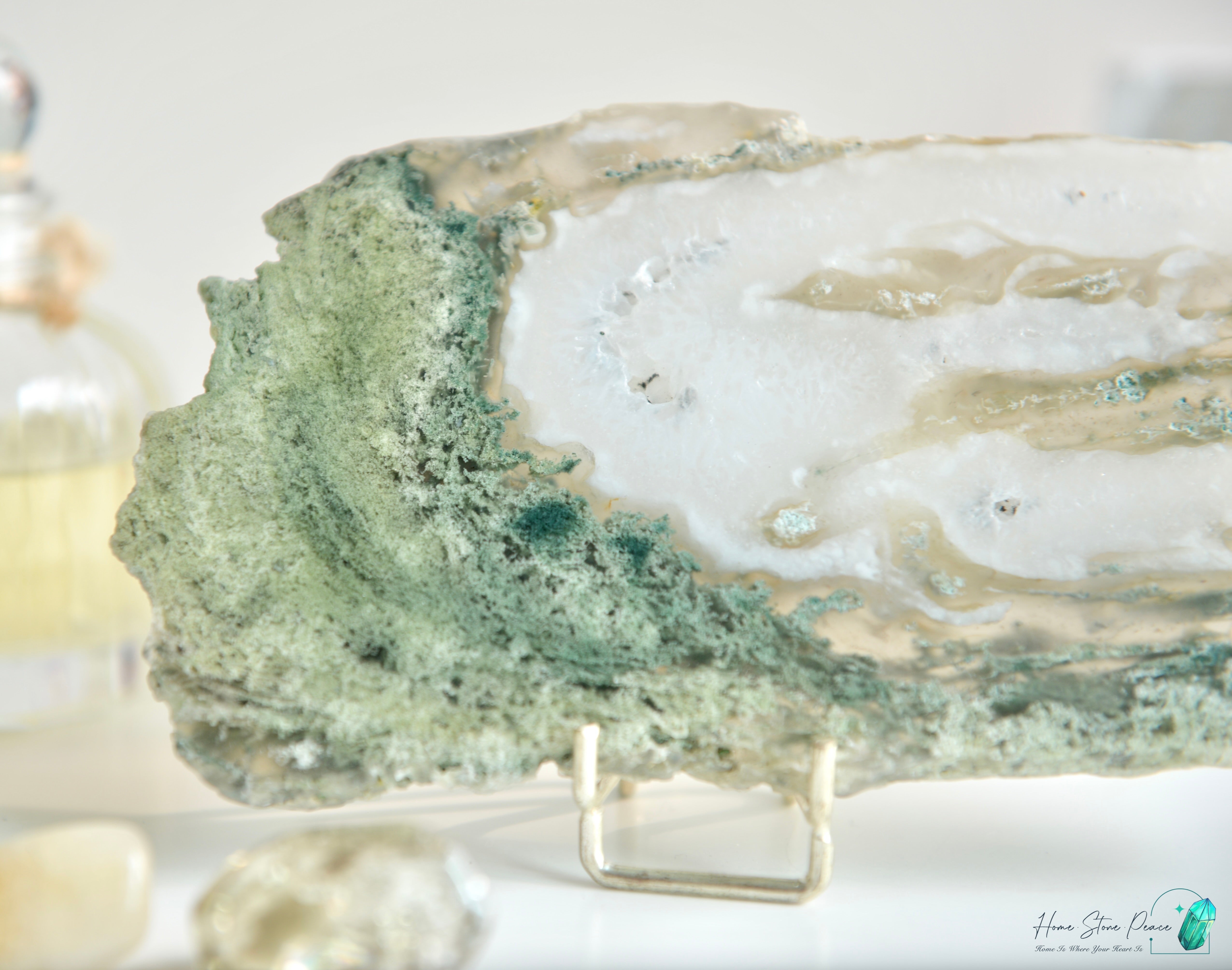 水草瑪瑙片 Moss Agate Slab