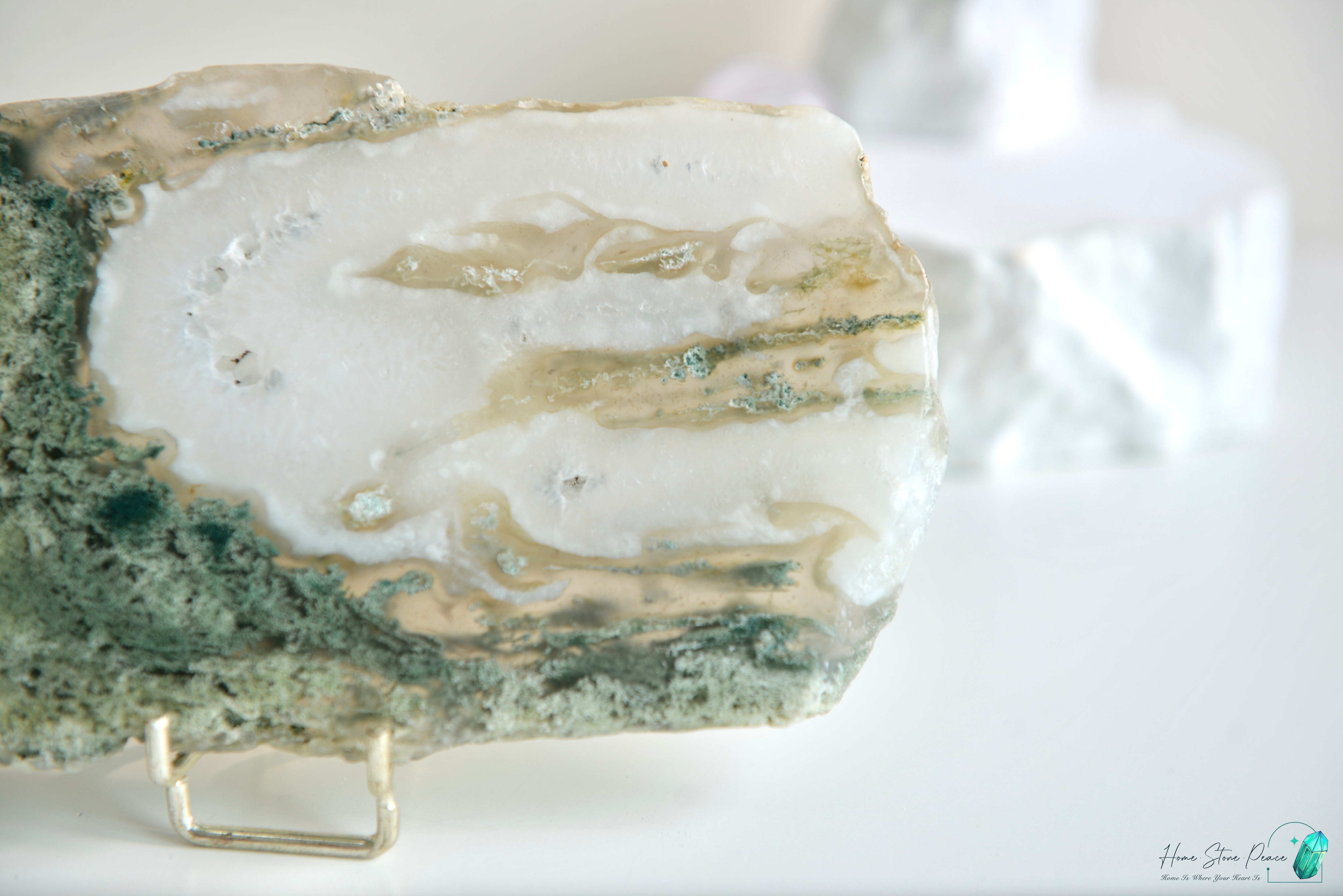水草瑪瑙片 Moss Agate Slab