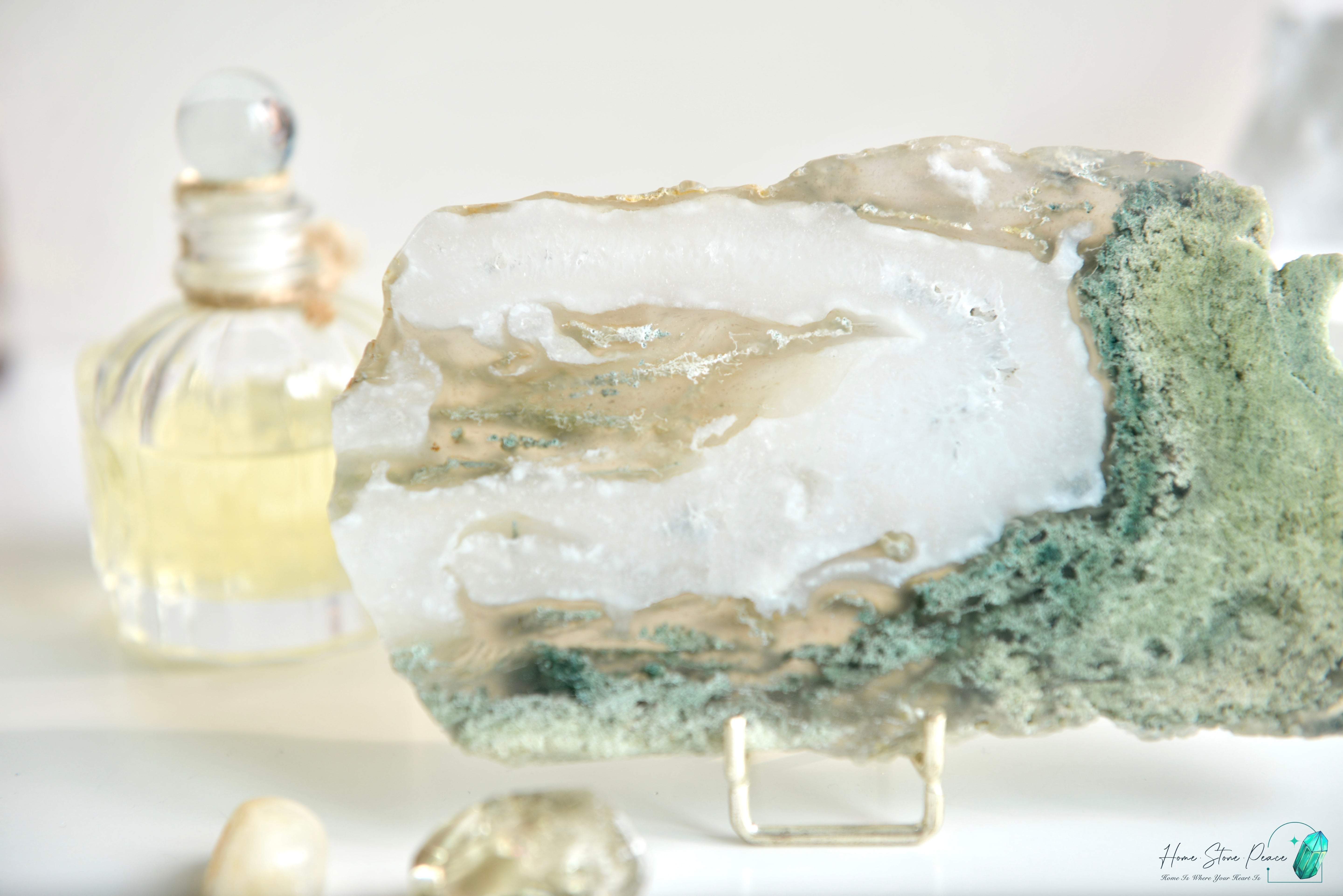 水草瑪瑙片 Moss Agate Slab