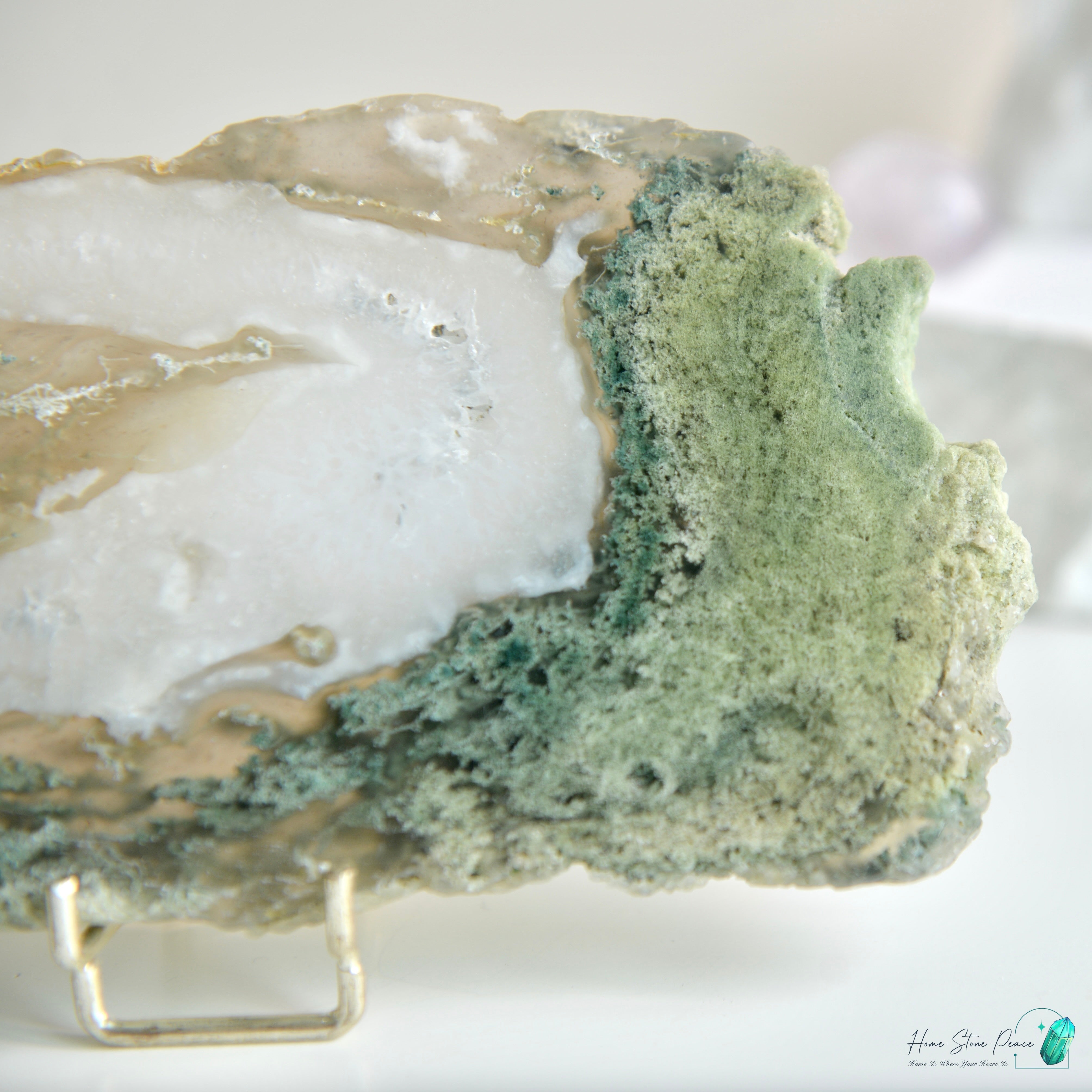 水草瑪瑙片 Moss Agate Slab