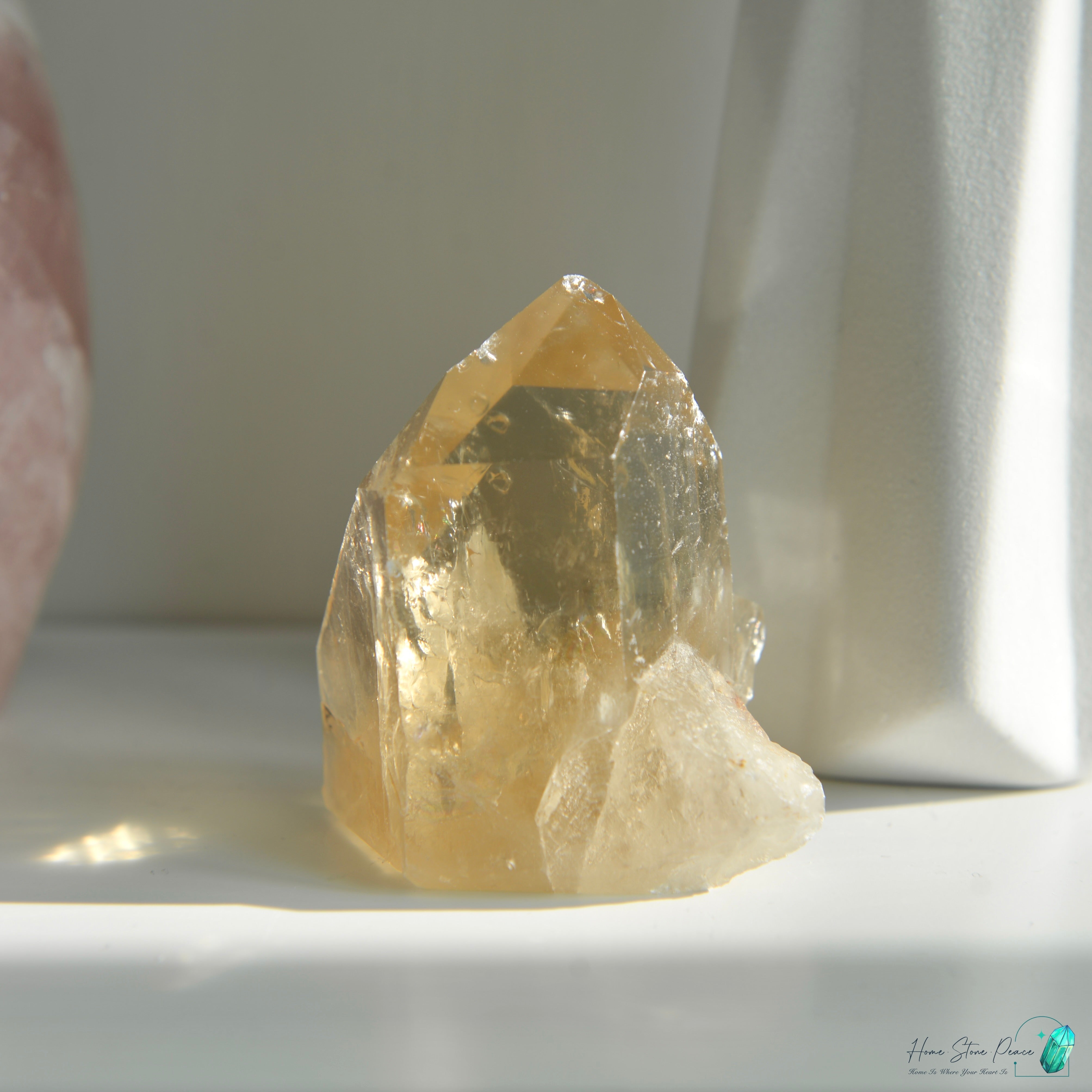 巴西香檳金黃水晶簇 Brazilian Champagne Citrine Cluster