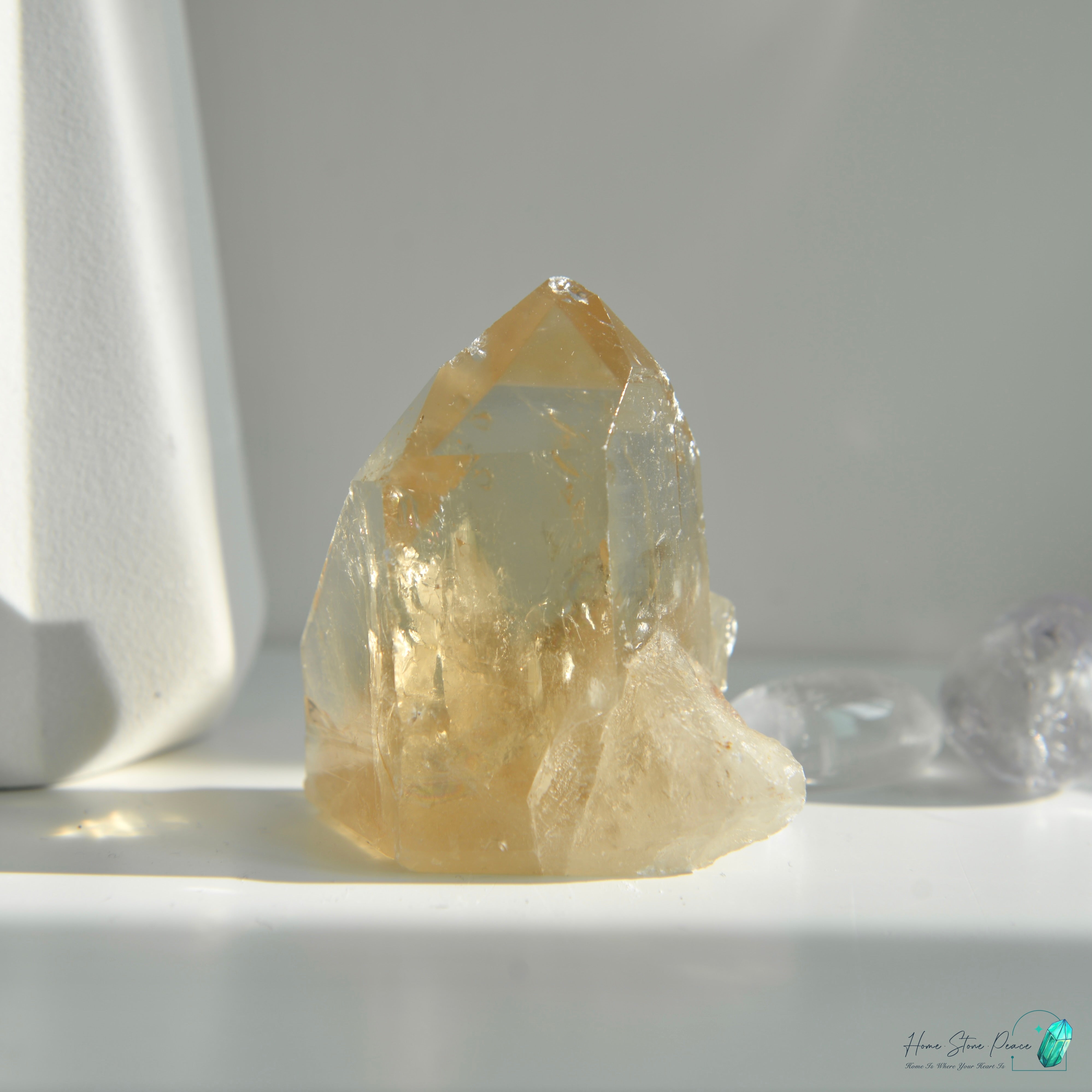 巴西香檳金黃水晶簇 Brazilian Champagne Citrine Cluster