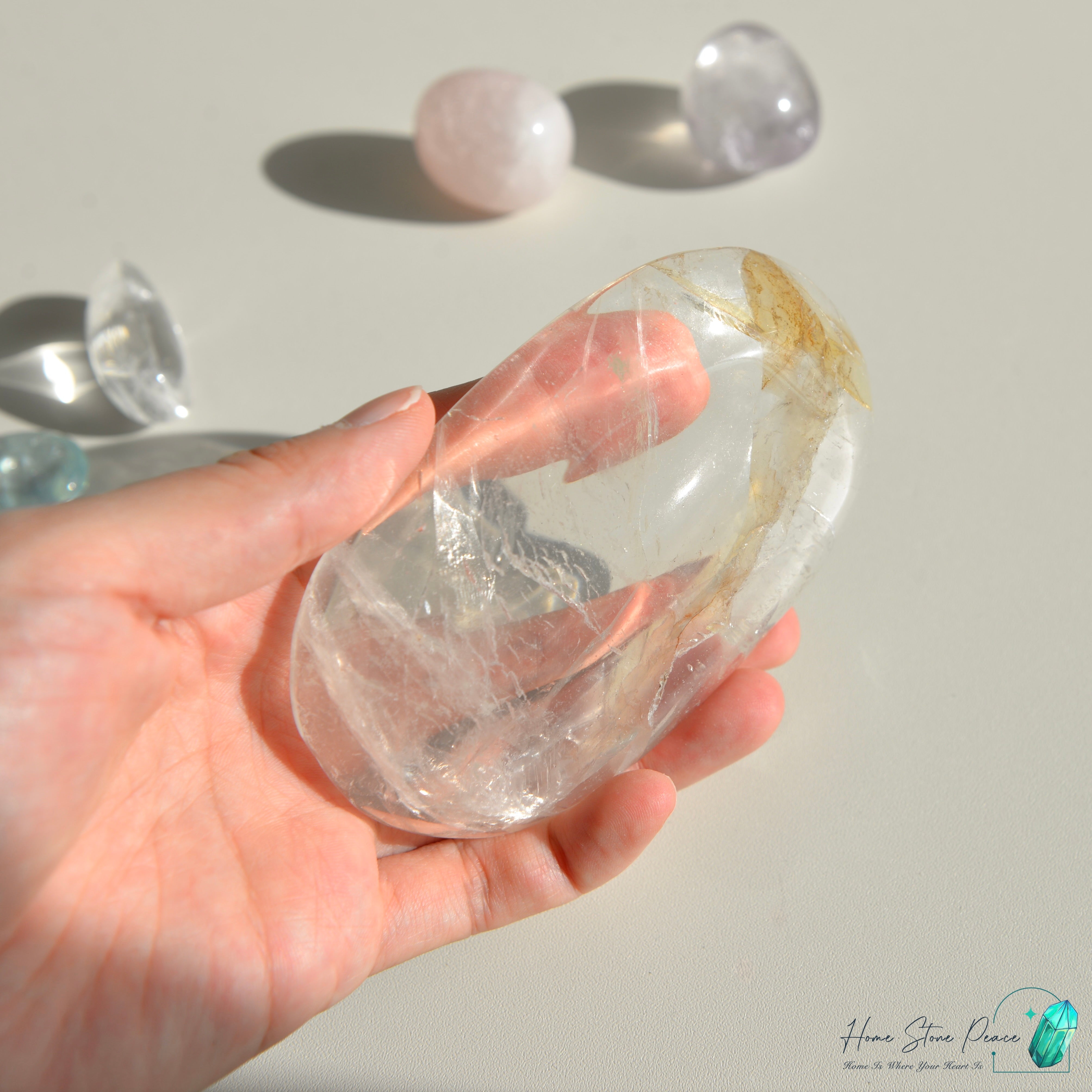 黃金治療癒者水晶小碟ゴールデンヒーラー小物皿
