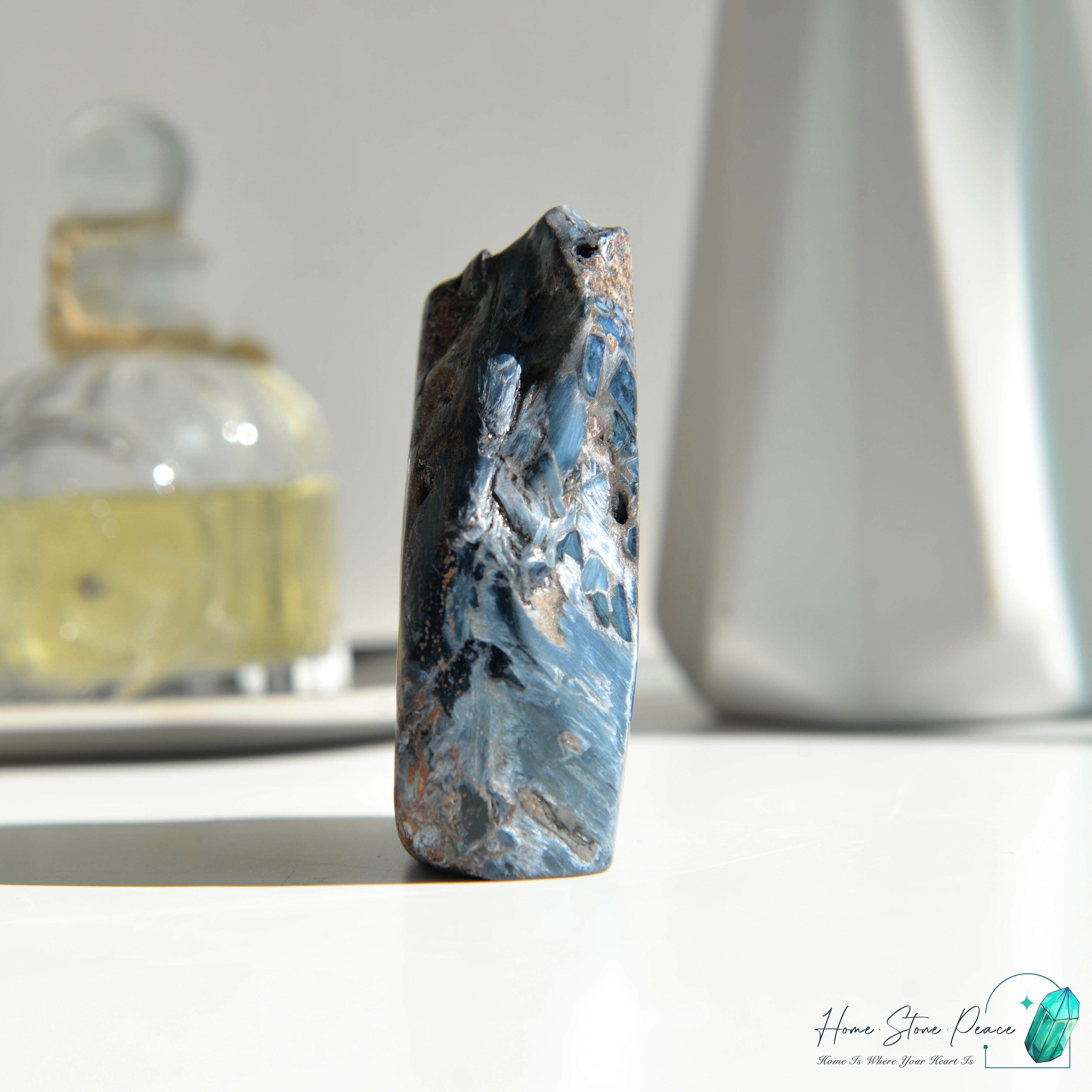 彼得石原石 Pietersite Cluster