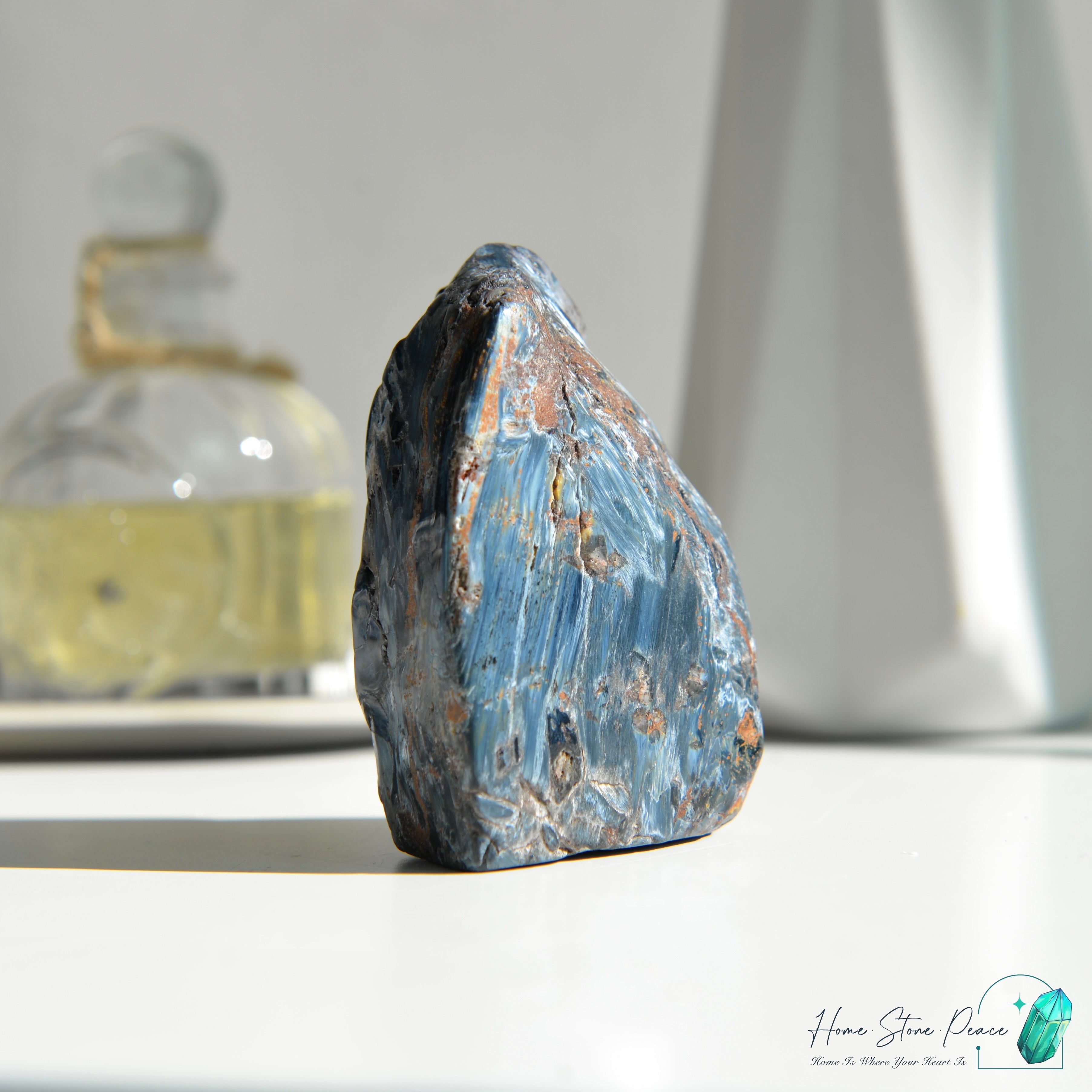 彼得石原石 Pietersite Cluster