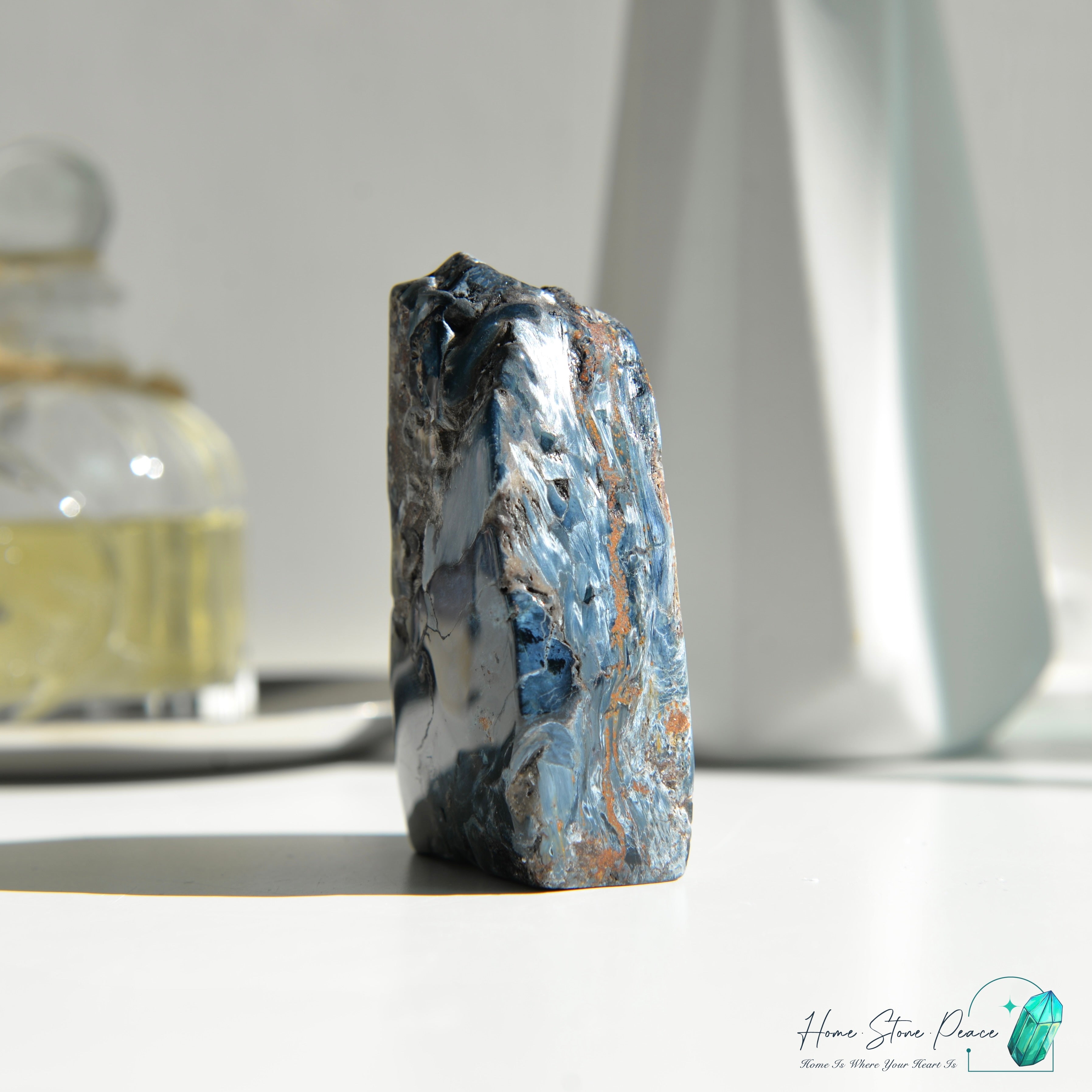 彼得石原石 Pietersite Cluster