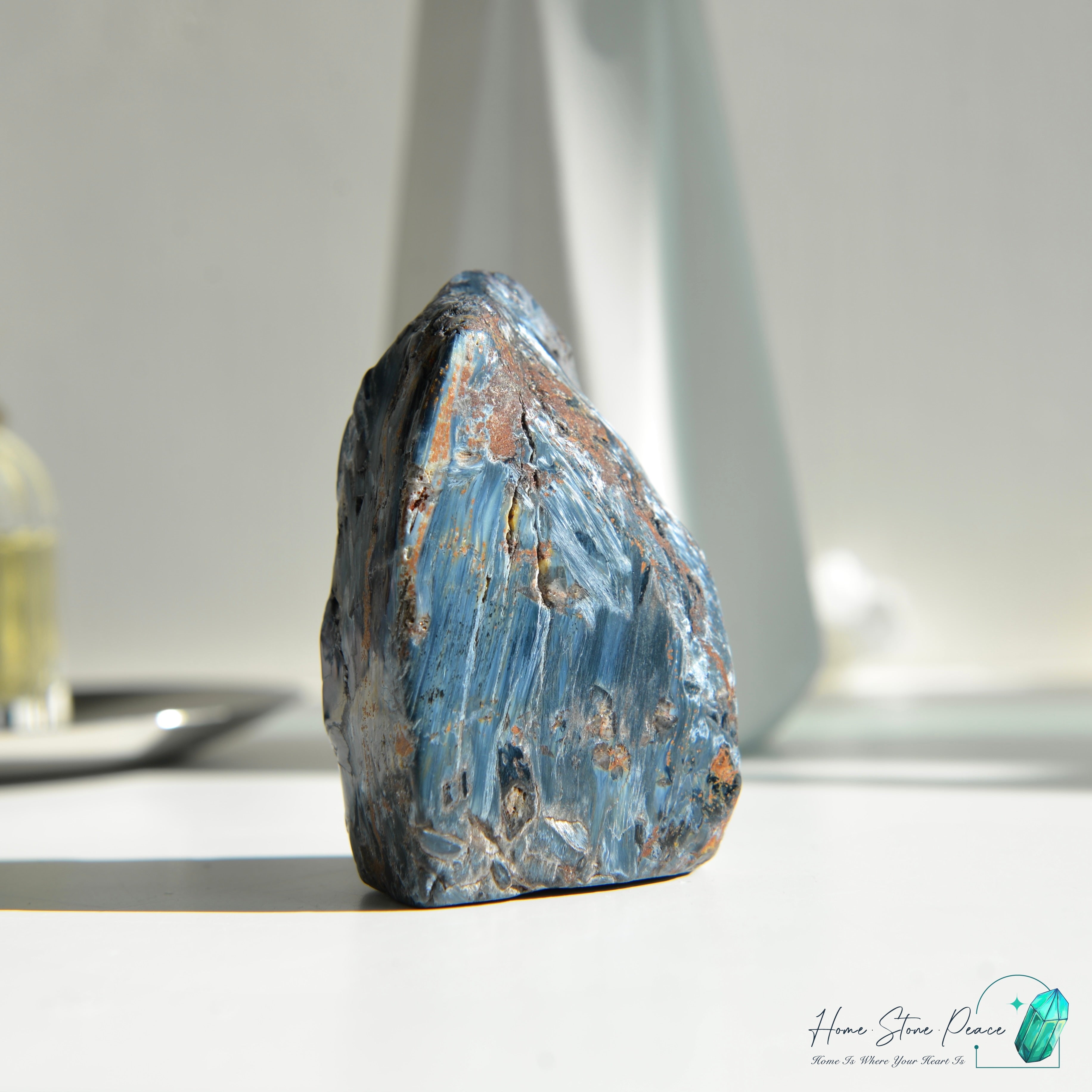 彼得石原石 Pietersite Cluster