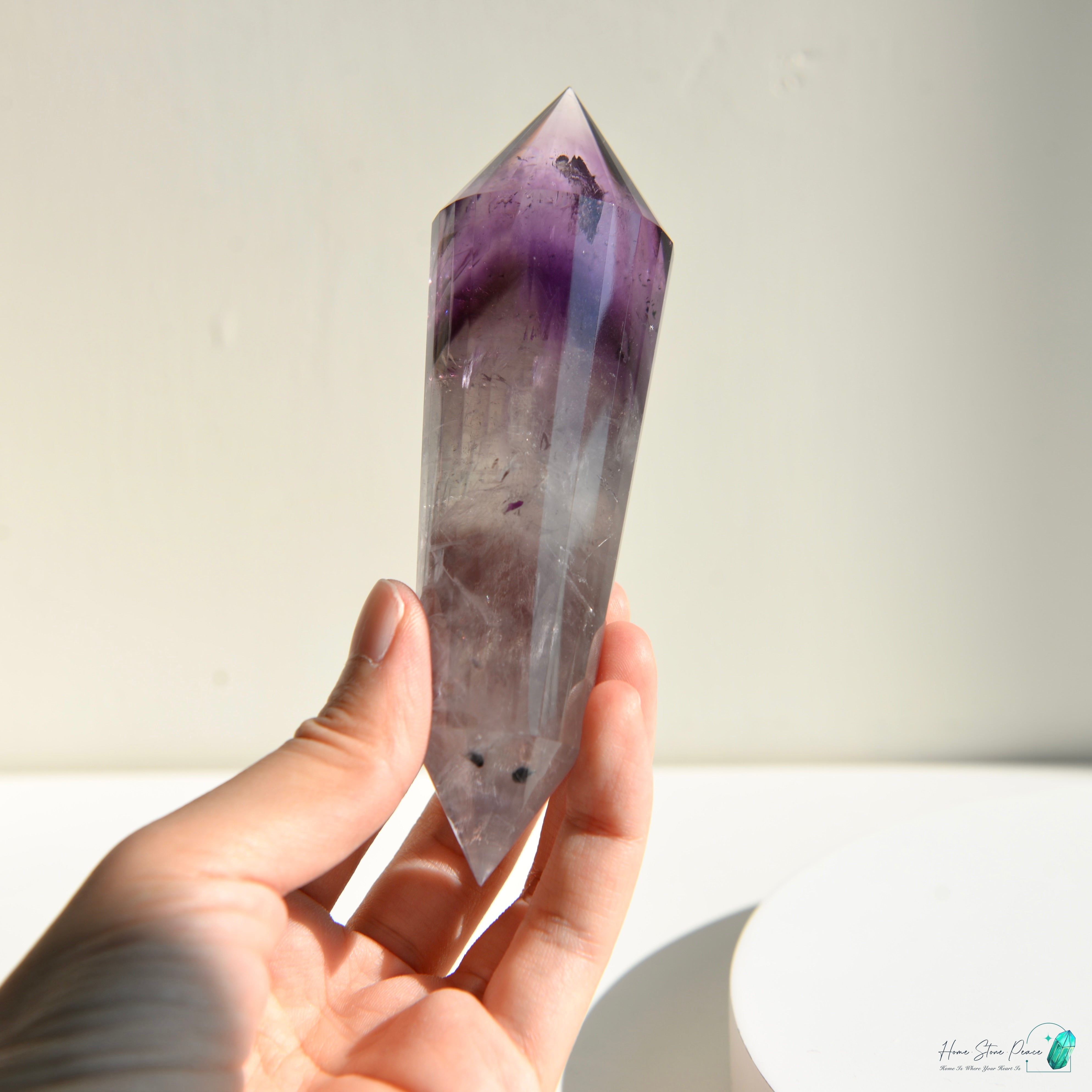 純手工沃格爾紫水晶 (24面) Handcrafted Amethyst Vogel Cut (24 sides)