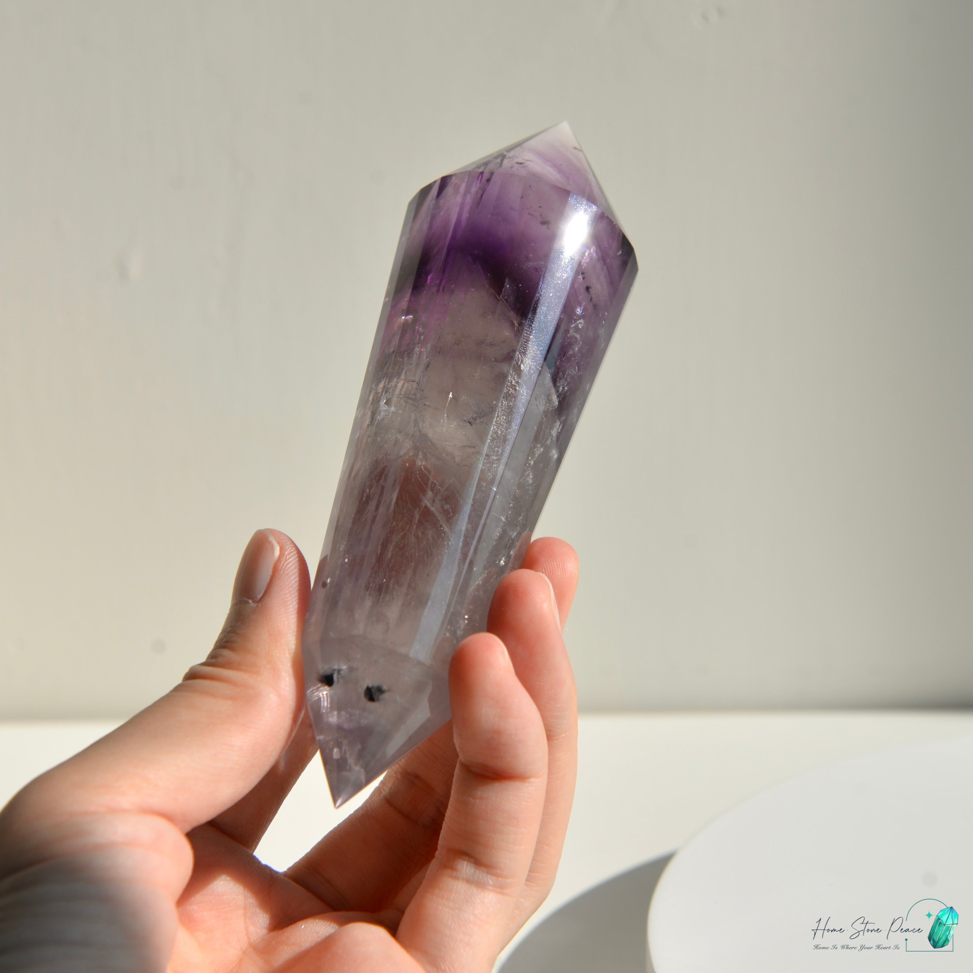 純手工沃格爾紫水晶 (24面) Handcrafted Amethyst Vogel Cut (24 sides)