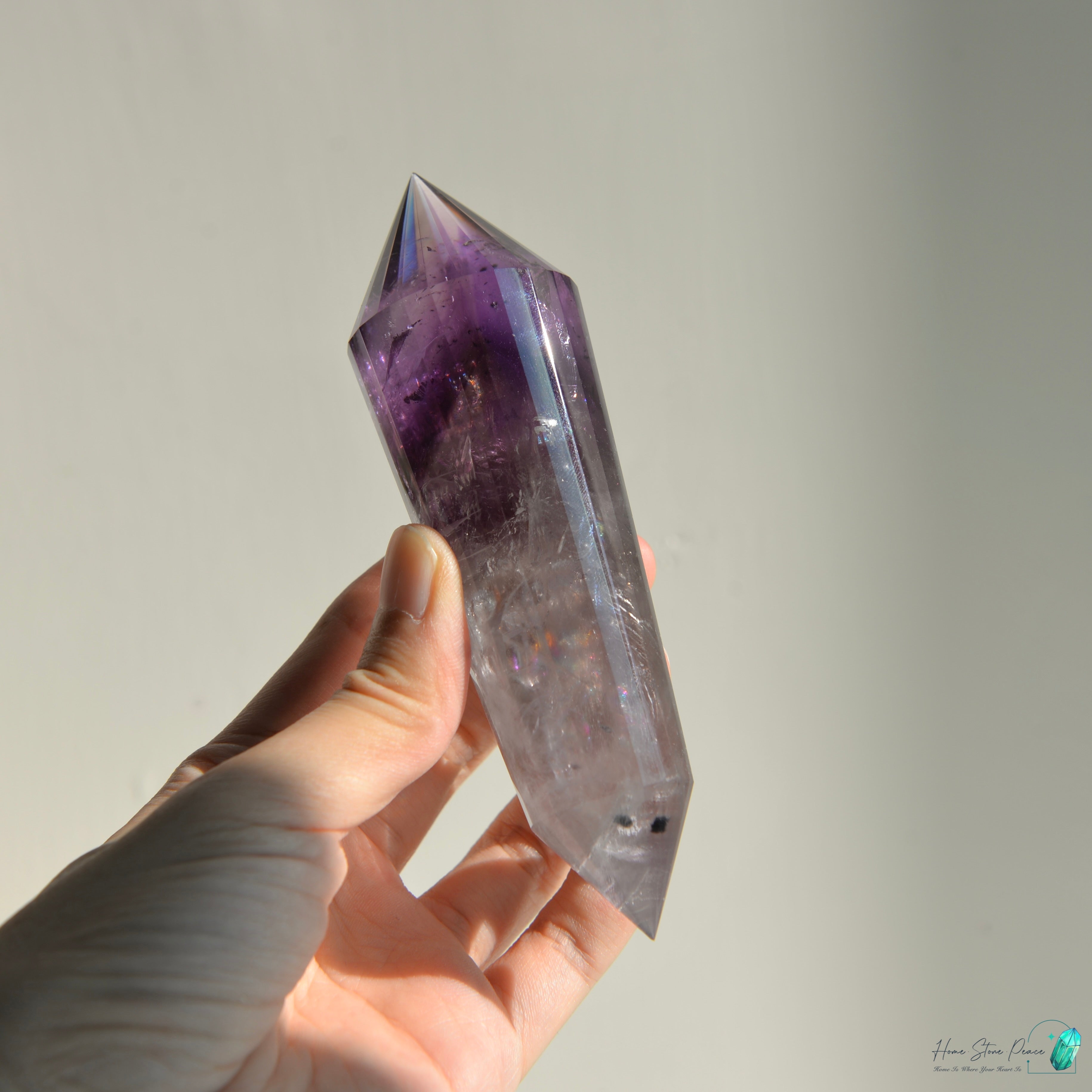 純手工沃格爾紫水晶 (24面) Handcrafted Amethyst Vogel Cut (24 sides)