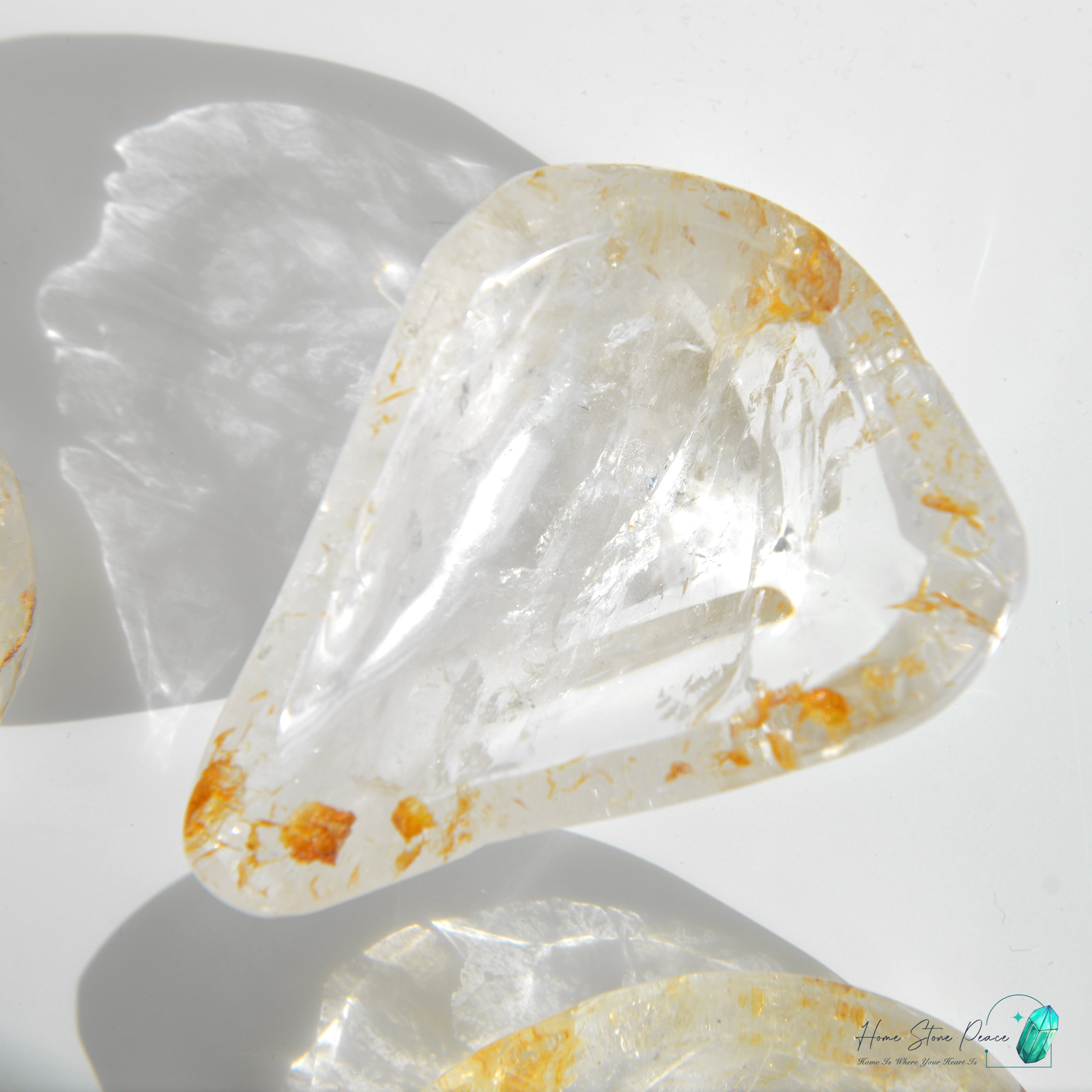 黃膠花水晶碟 Golden Healer Crystal Dish