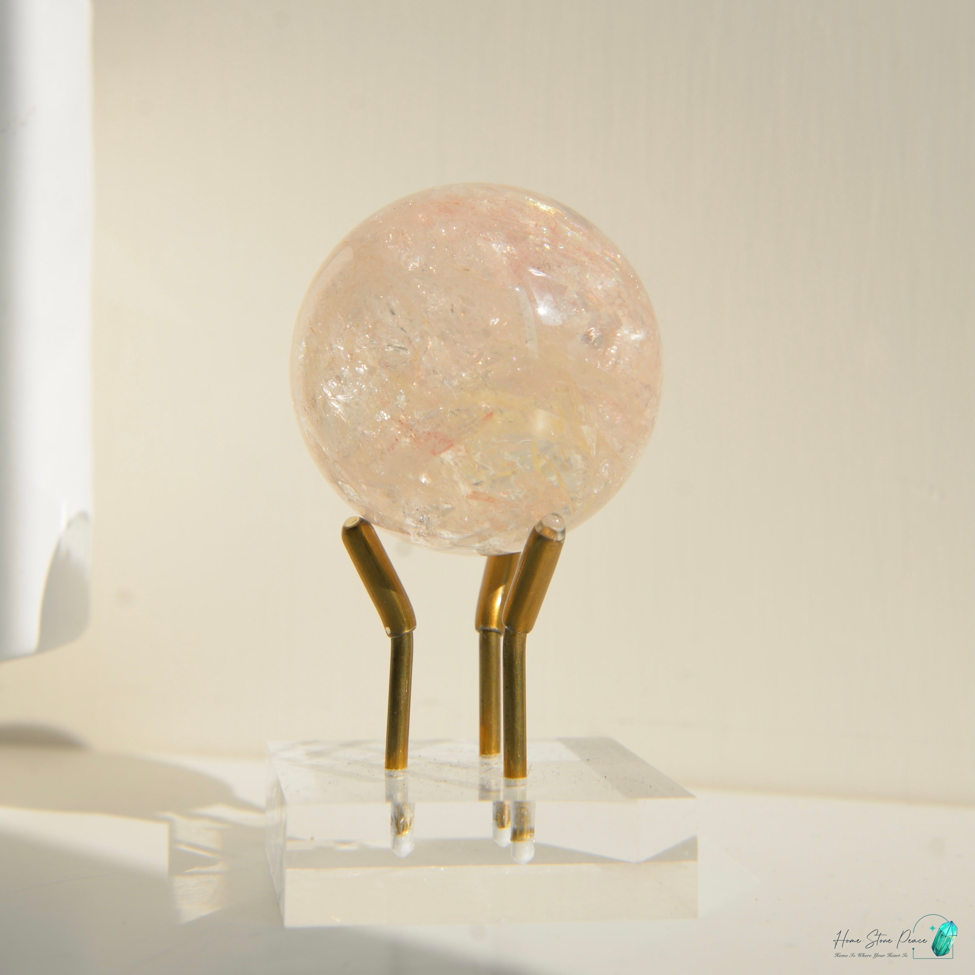 精品粉紅膠花球 Premium Pink Hematoid Sphere