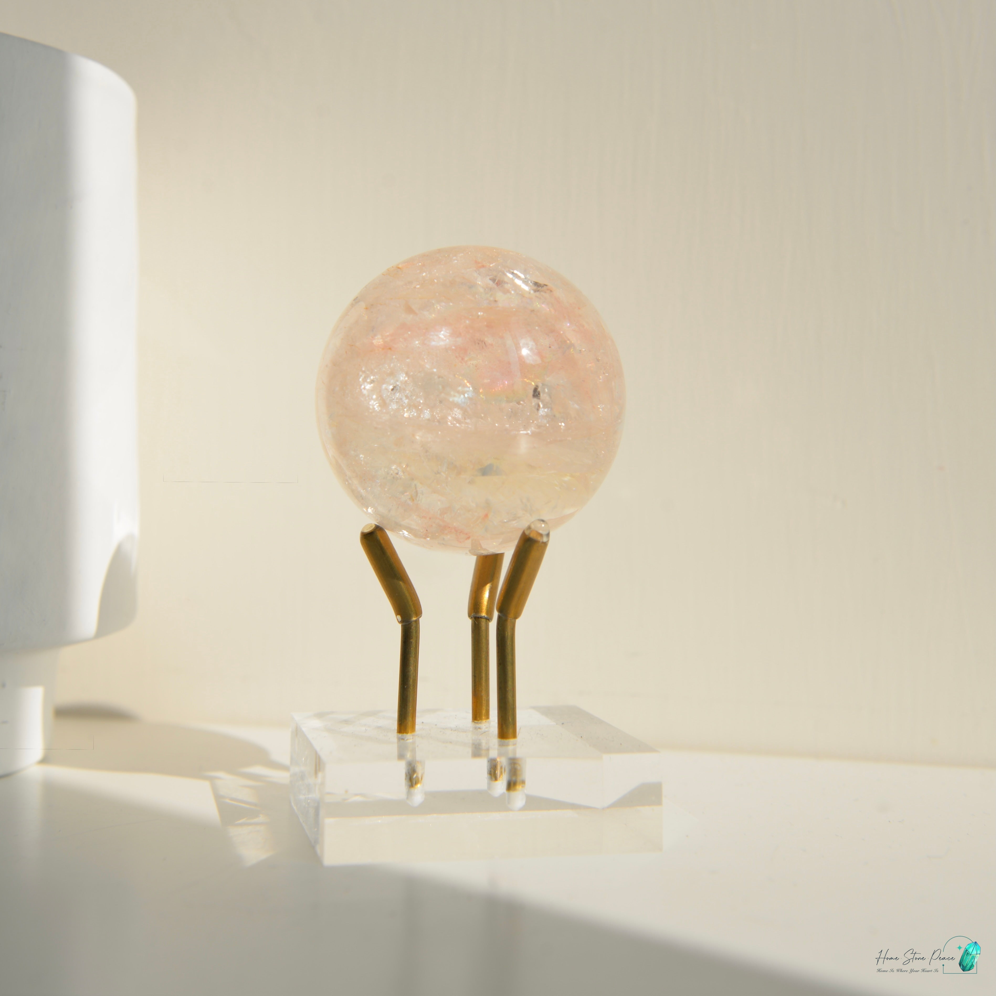 精品粉紅膠花球 Premium Pink Hematoid Sphere