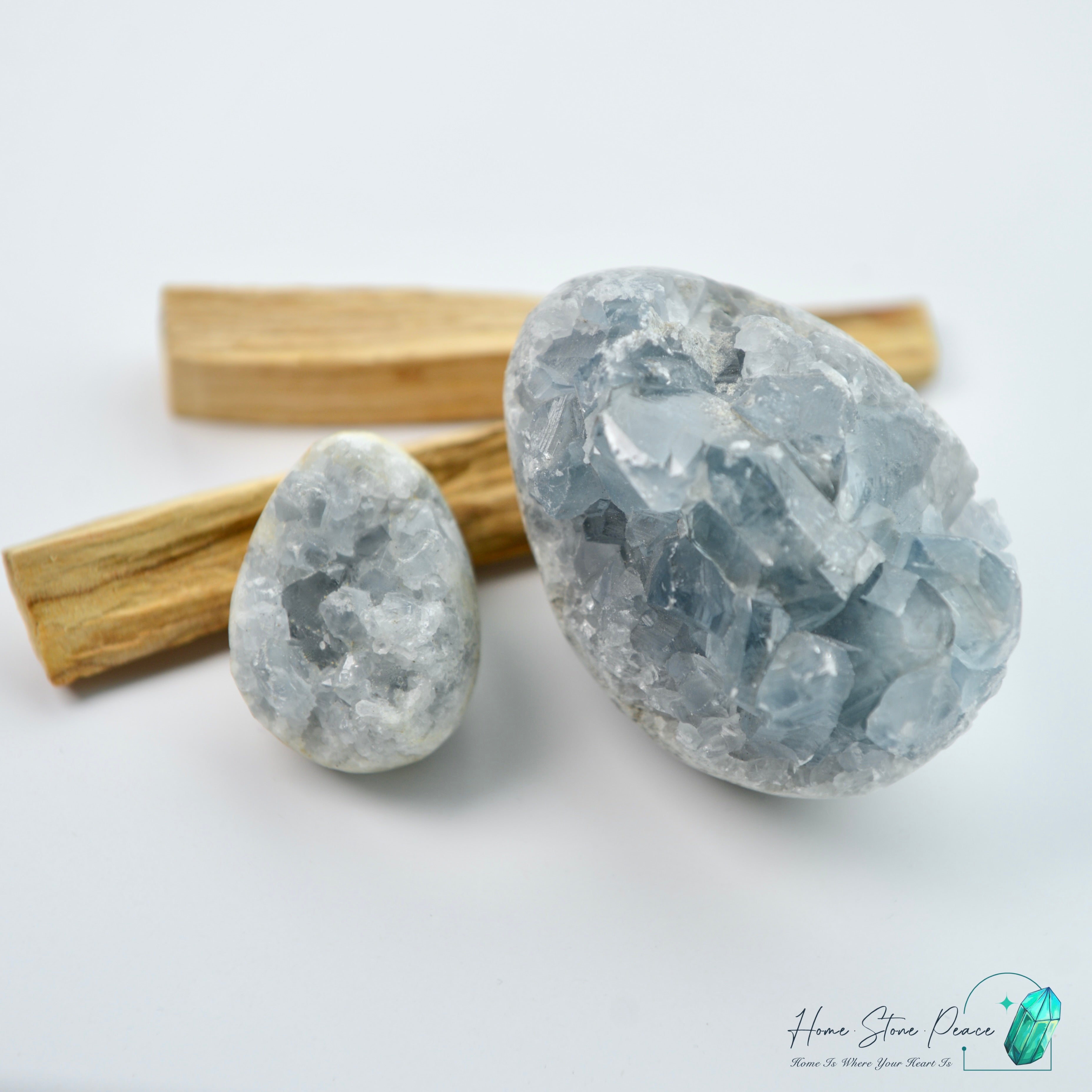 小天青石蛋 Baby Celestite Egg