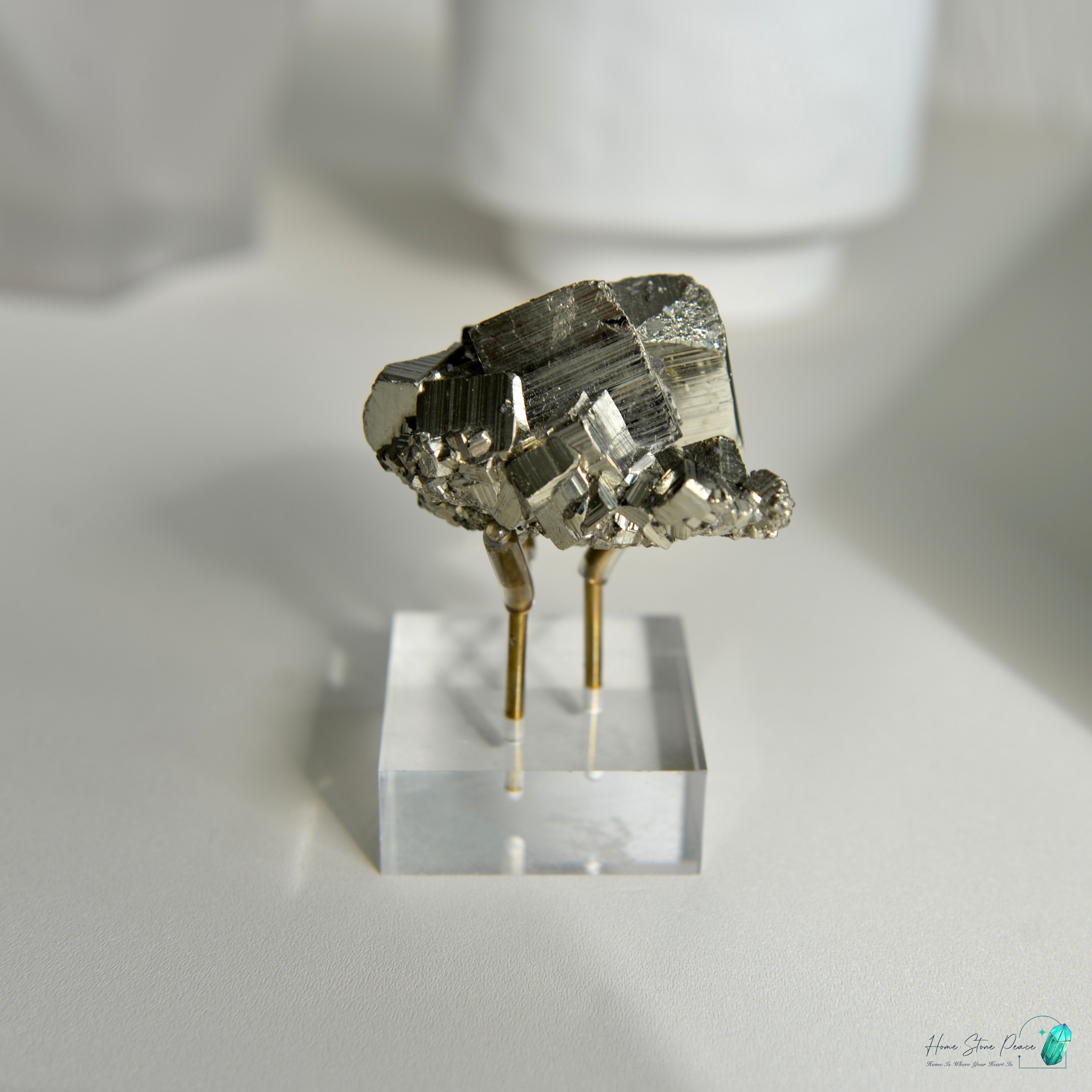 秘魯黃鐵礦 Premium Peruvian Pyrite Cluster