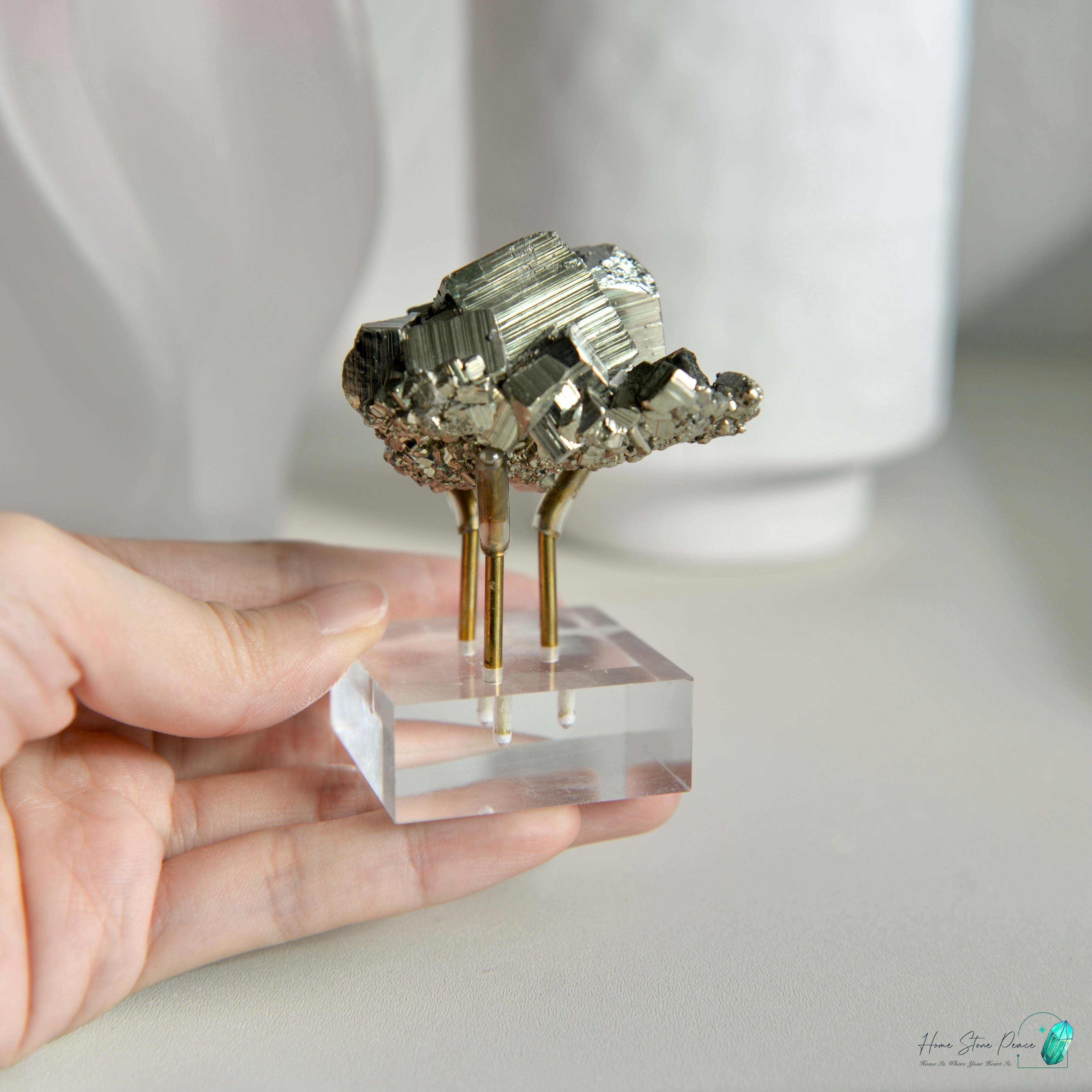 秘魯黃鐵礦 Premium Peruvian Pyrite Cluster