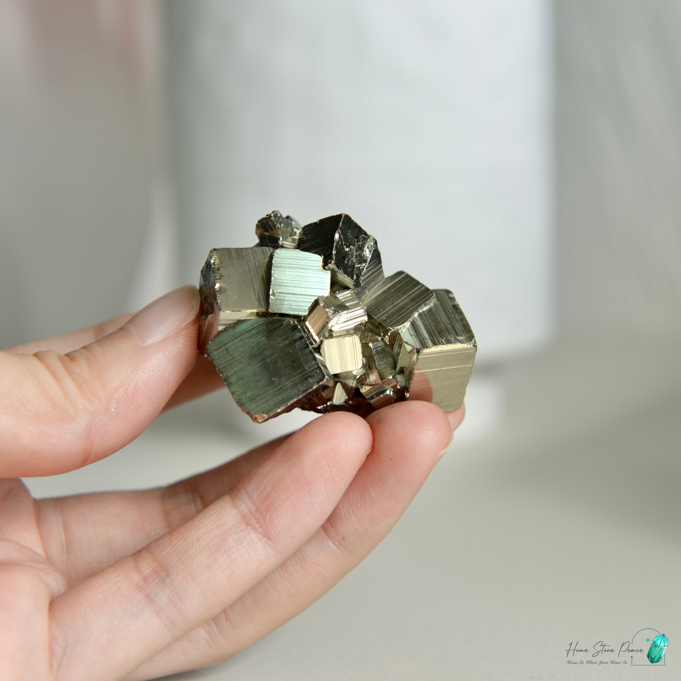 秘魯黃鐵礦 Premium Peruvian Pyrite Cluster