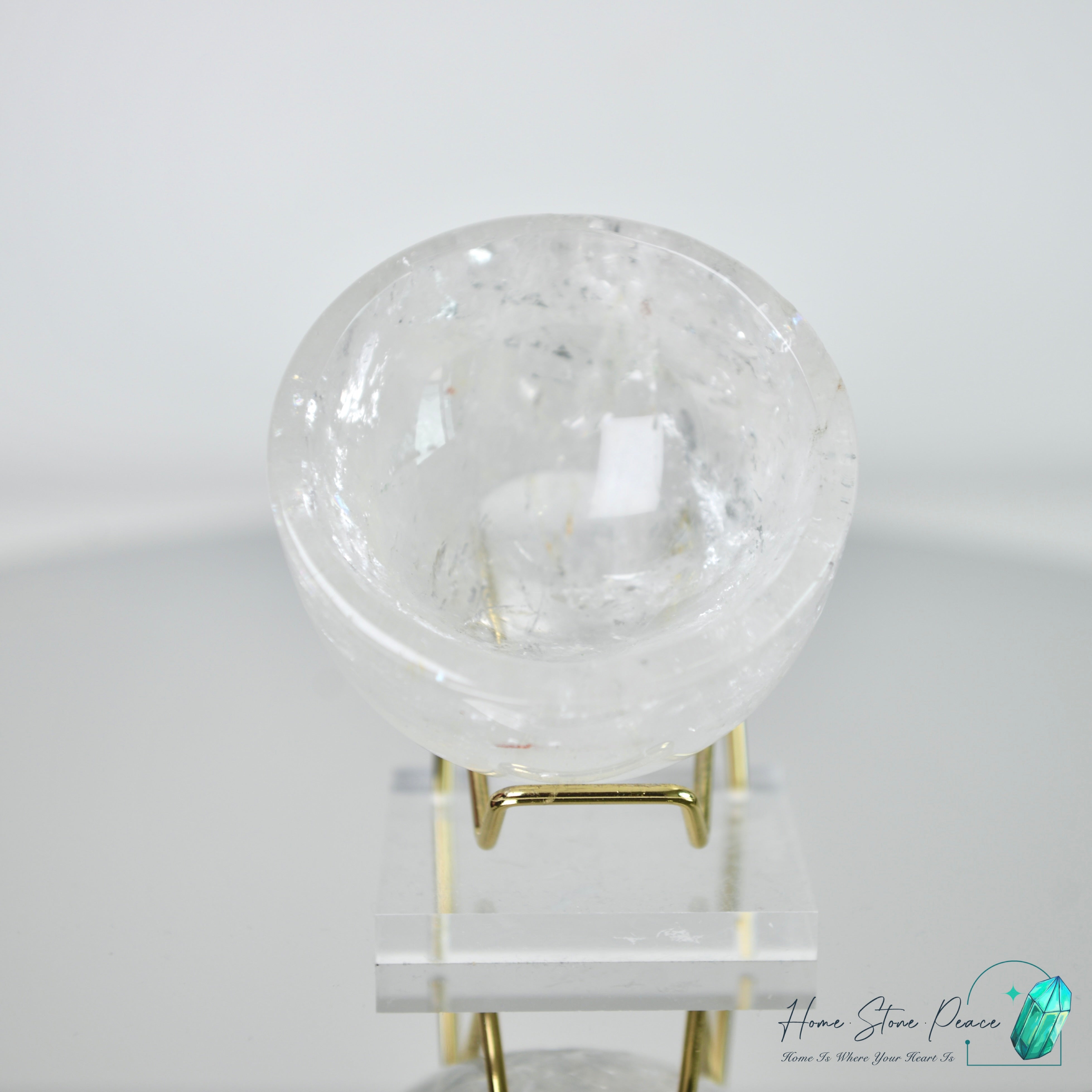 白水晶碗 Clear Quartz Bowl