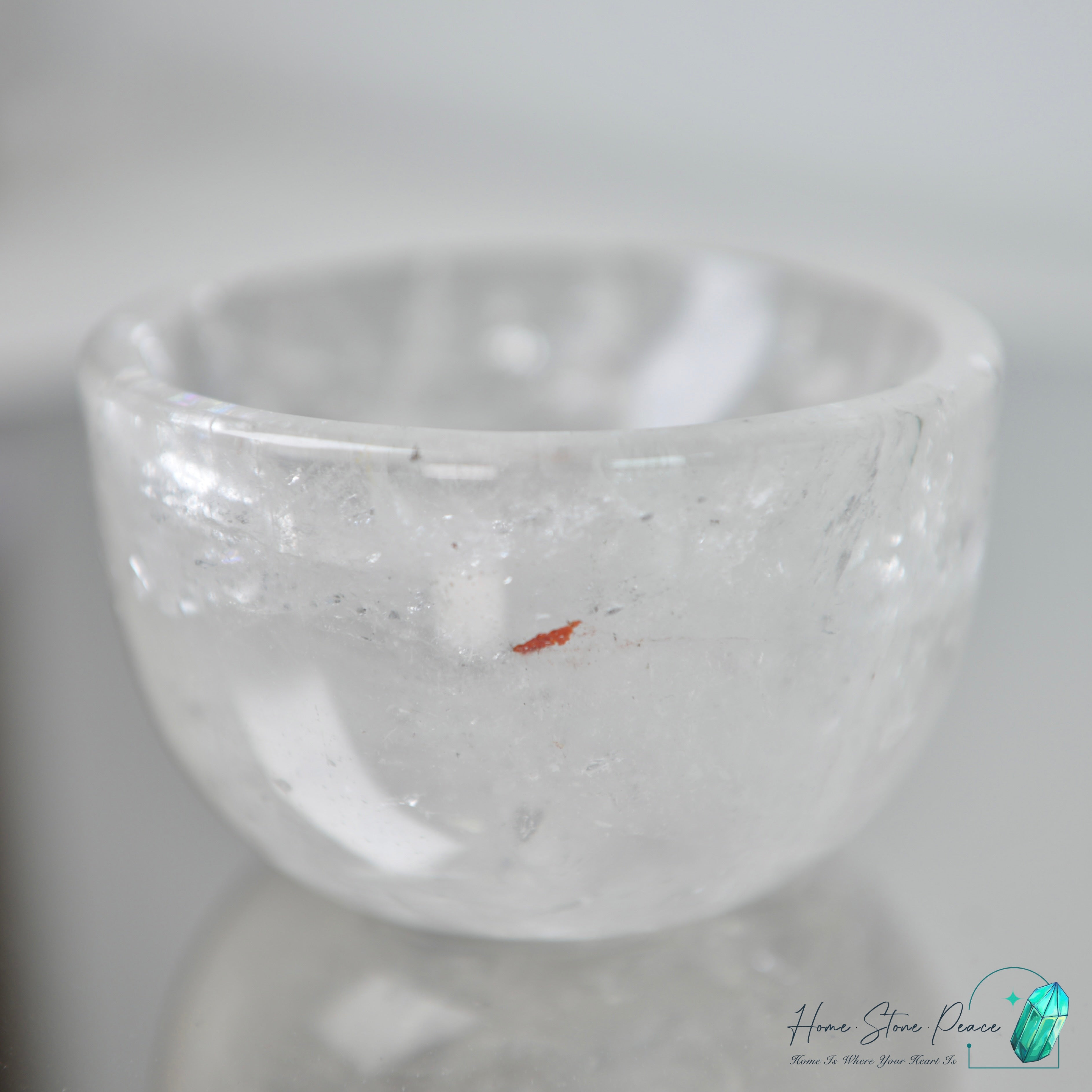 白水晶碗 Clear Quartz Bowl