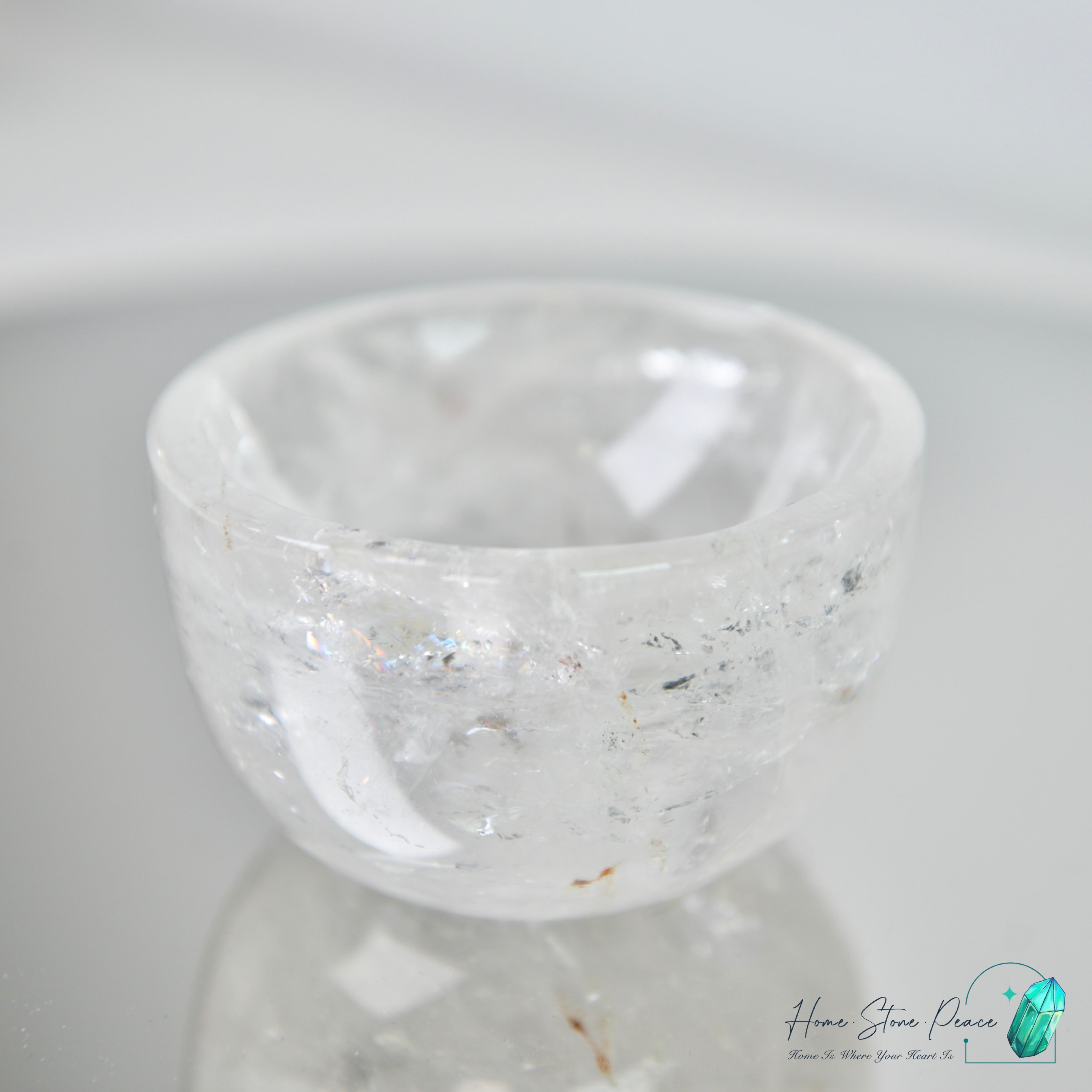 白水晶碗 Clear Quartz Bowl