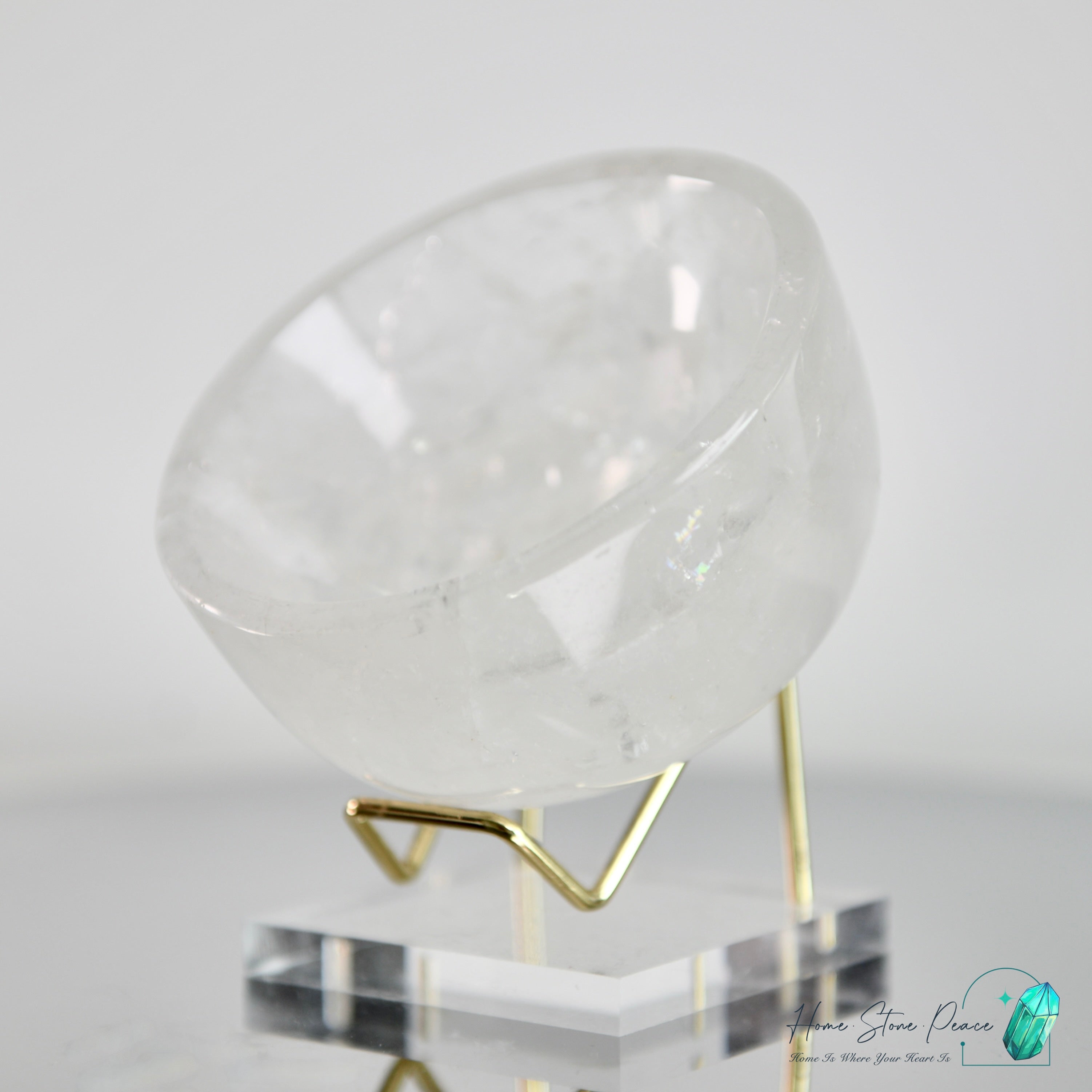 白水晶碗 Clear Quartz Bowl