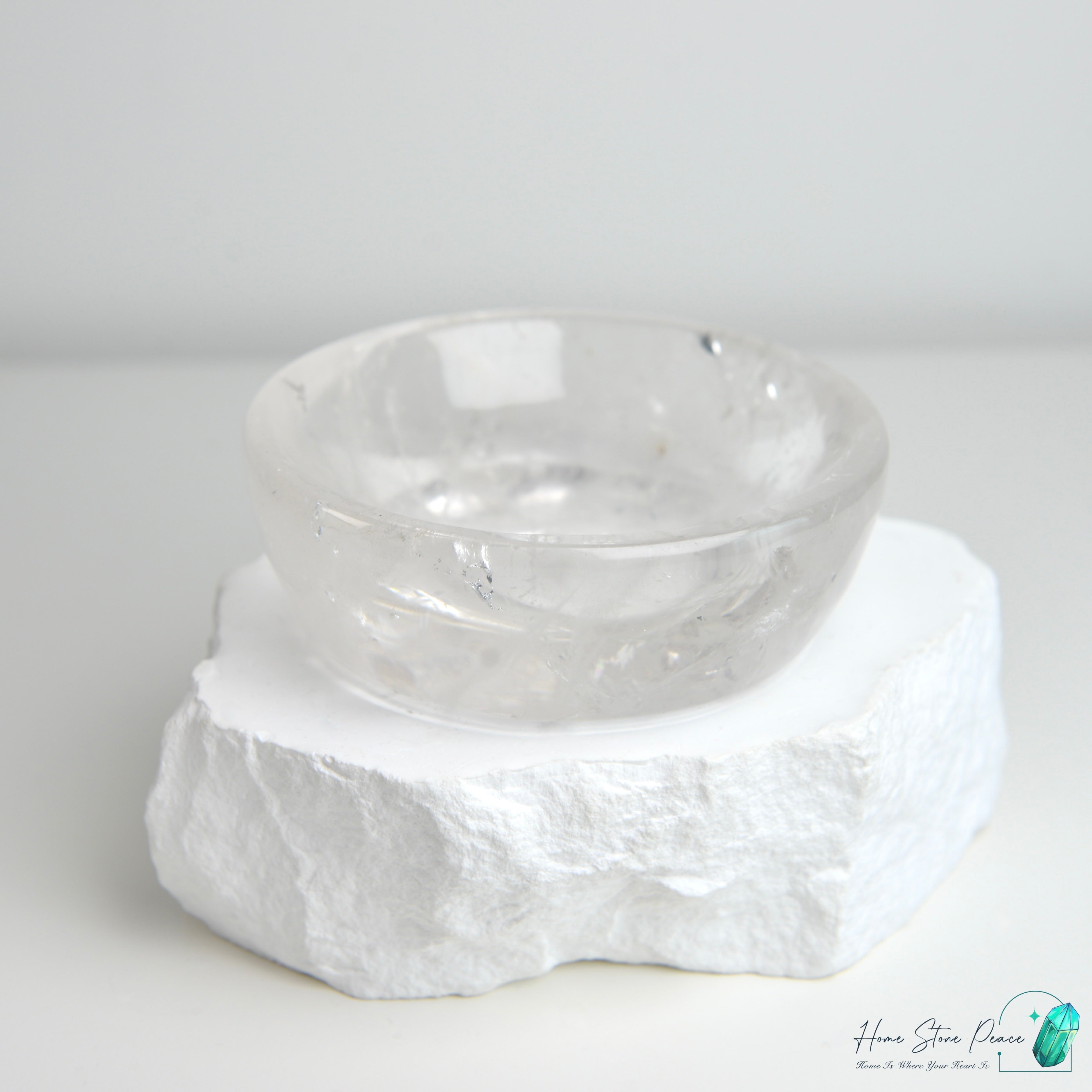 白水晶碗 Clear Quartz Bowl