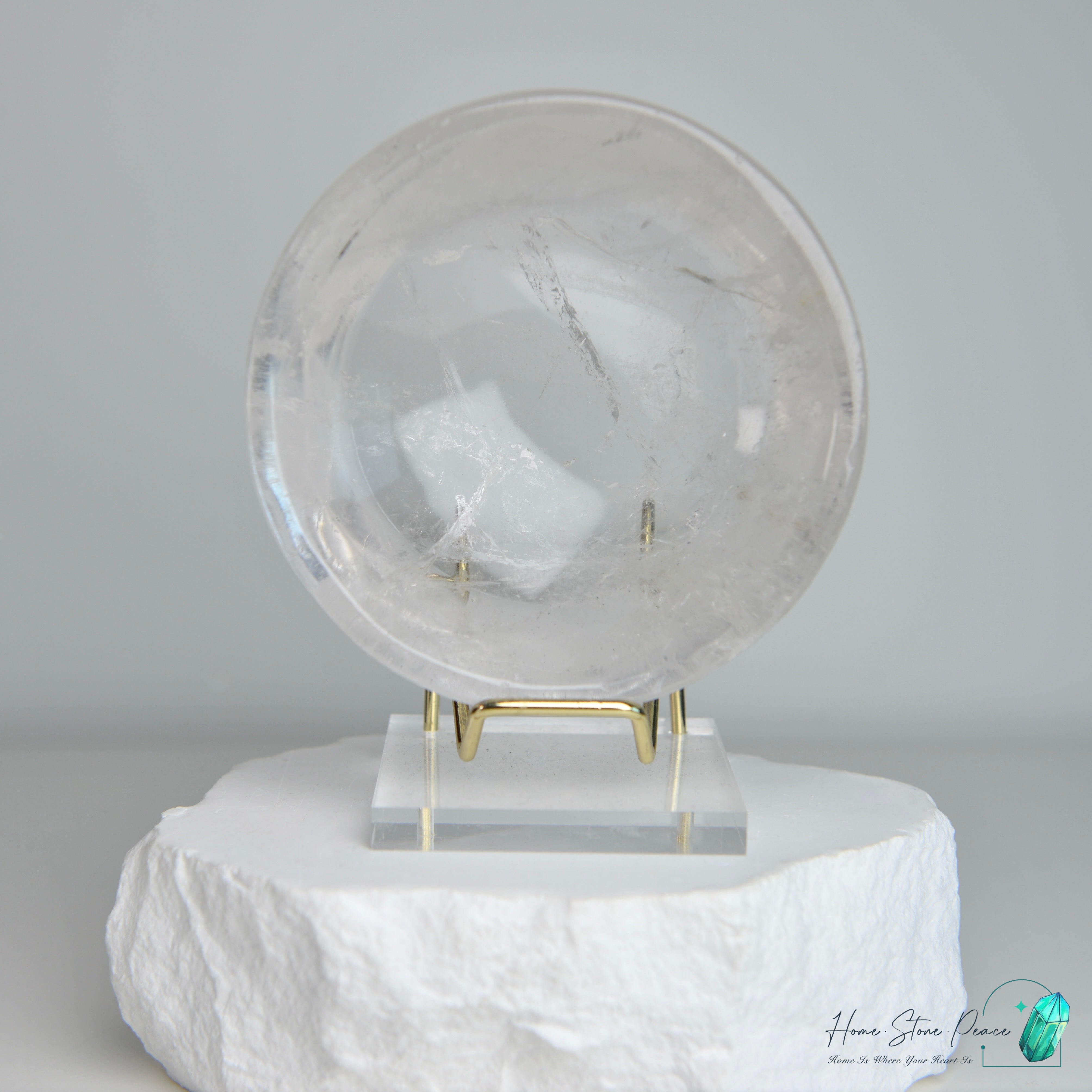 白水晶碗 Clear Quartz Bowl