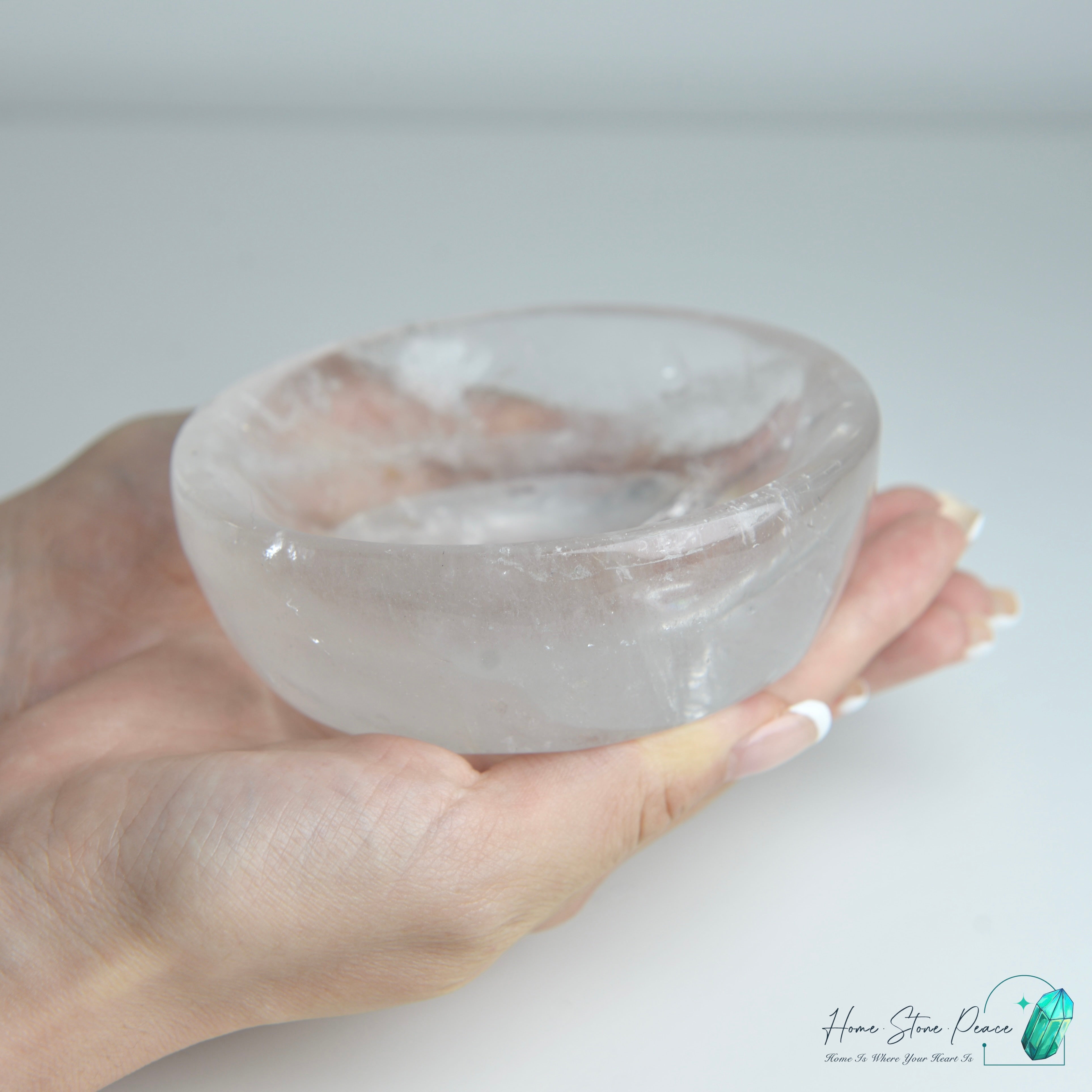 白水晶碗 Clear Quartz Bowl