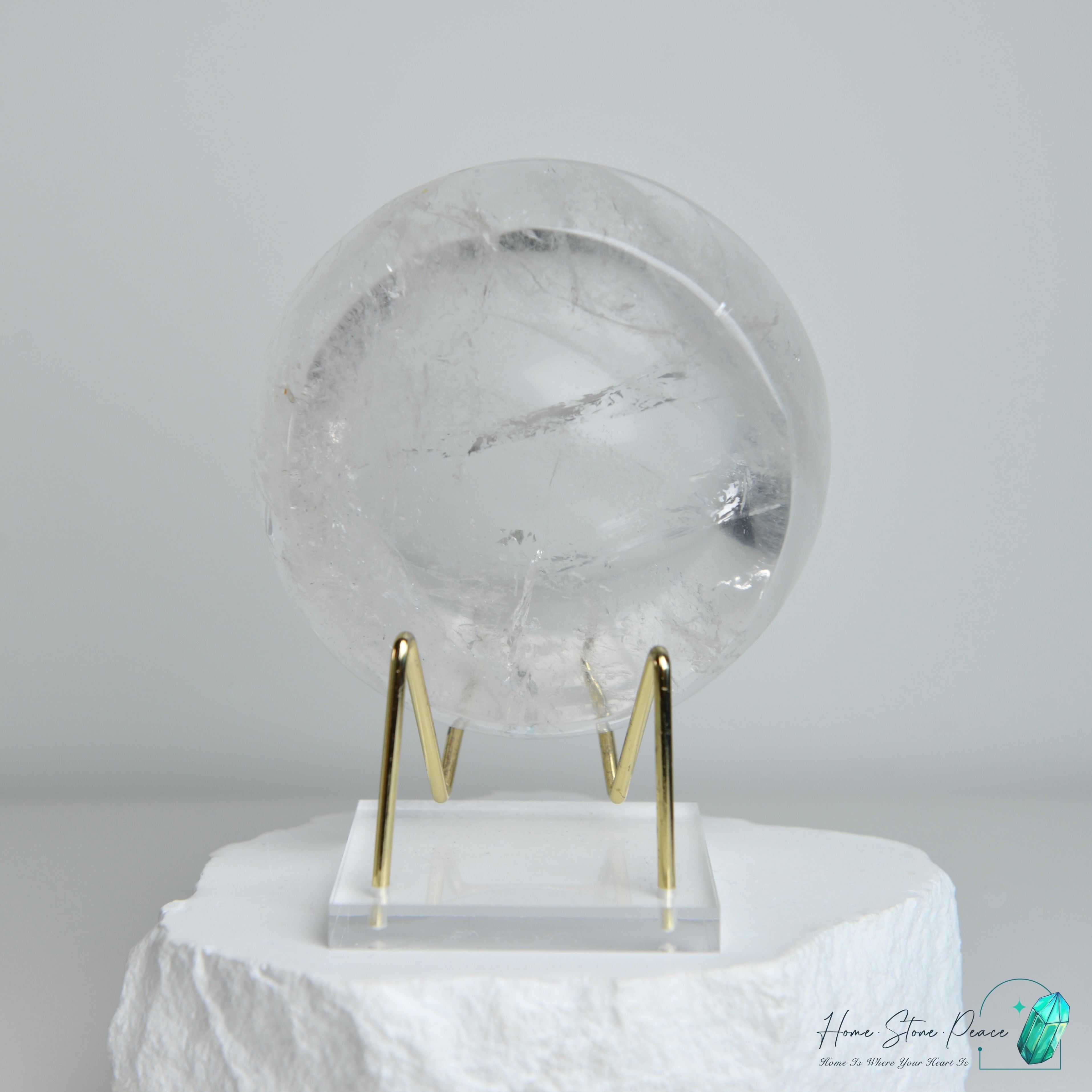 白水晶碗 Clear Quartz Bowl