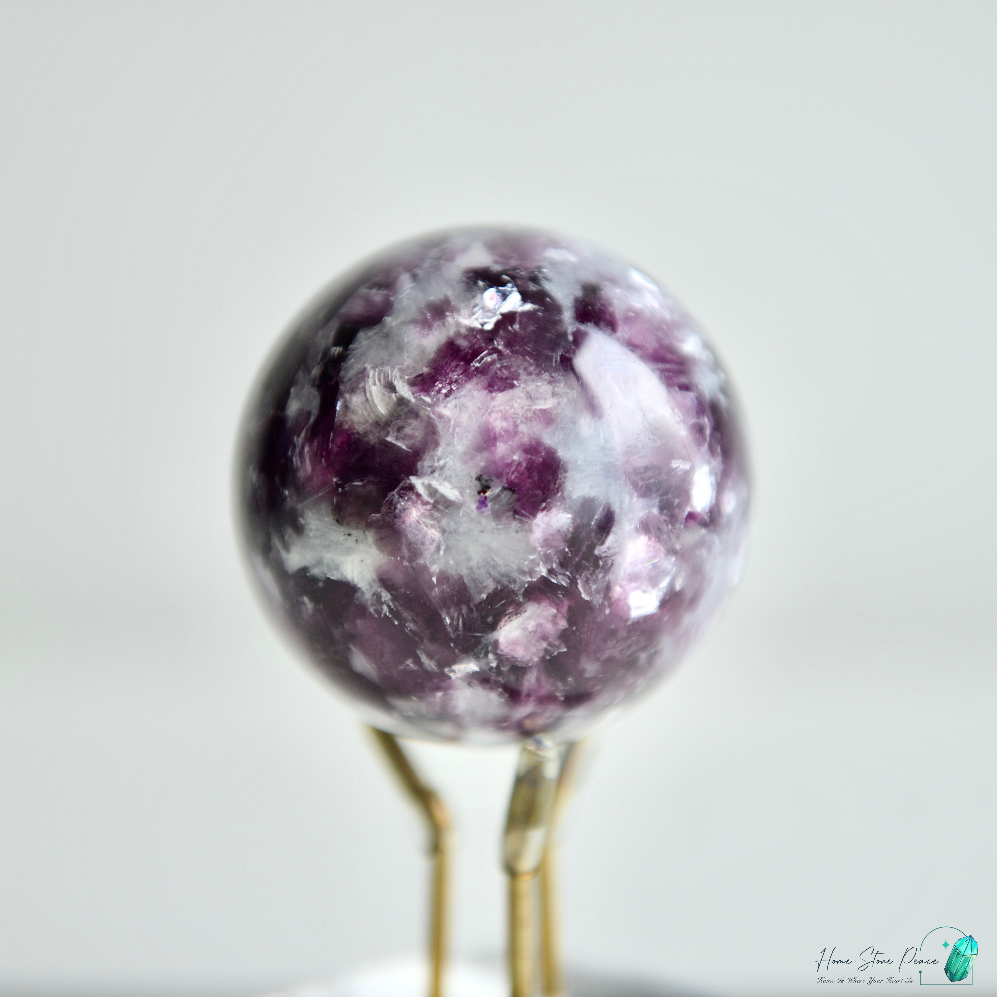 Purple Mica Sphere 紫雲母球