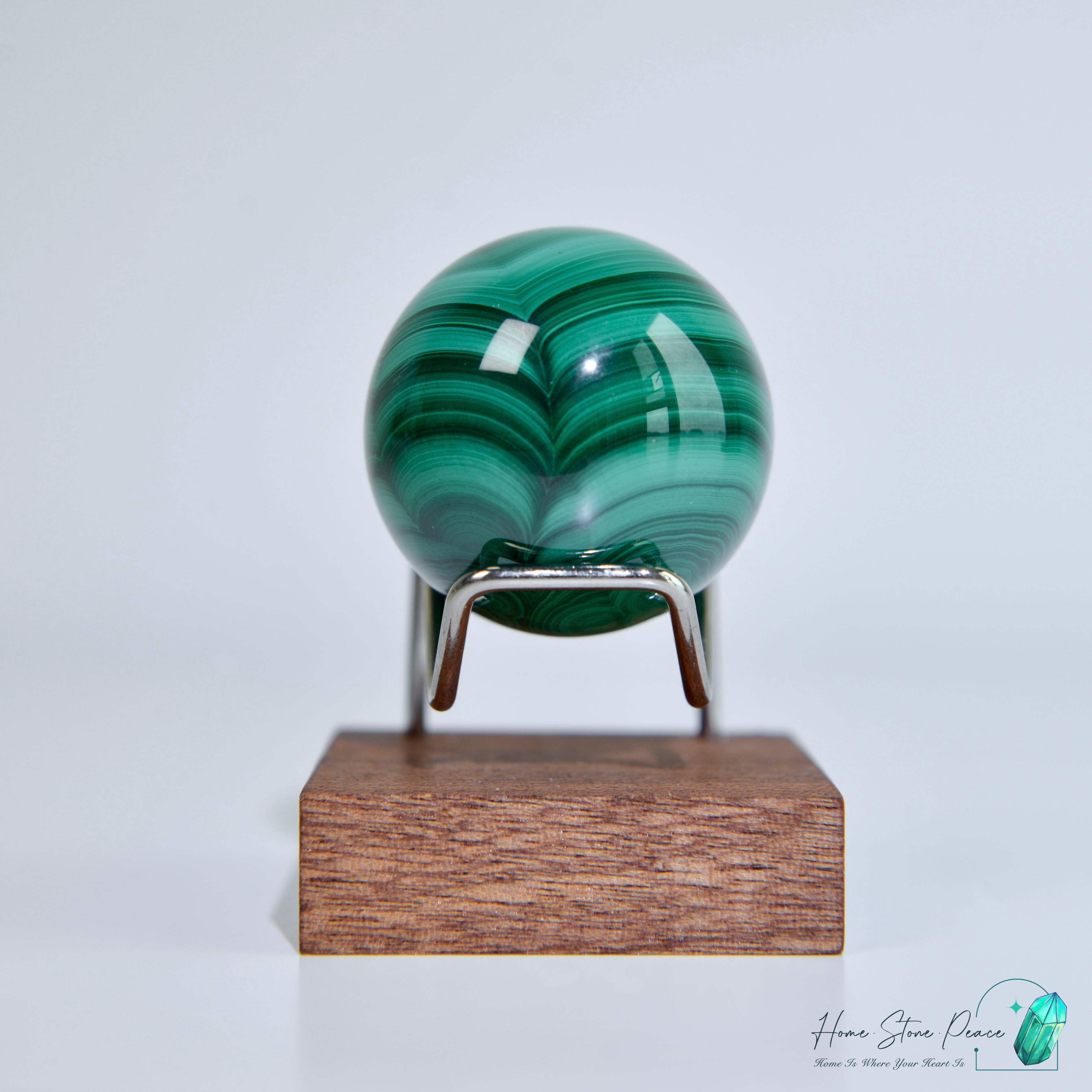 孔雀石石球 Malachite Sphere