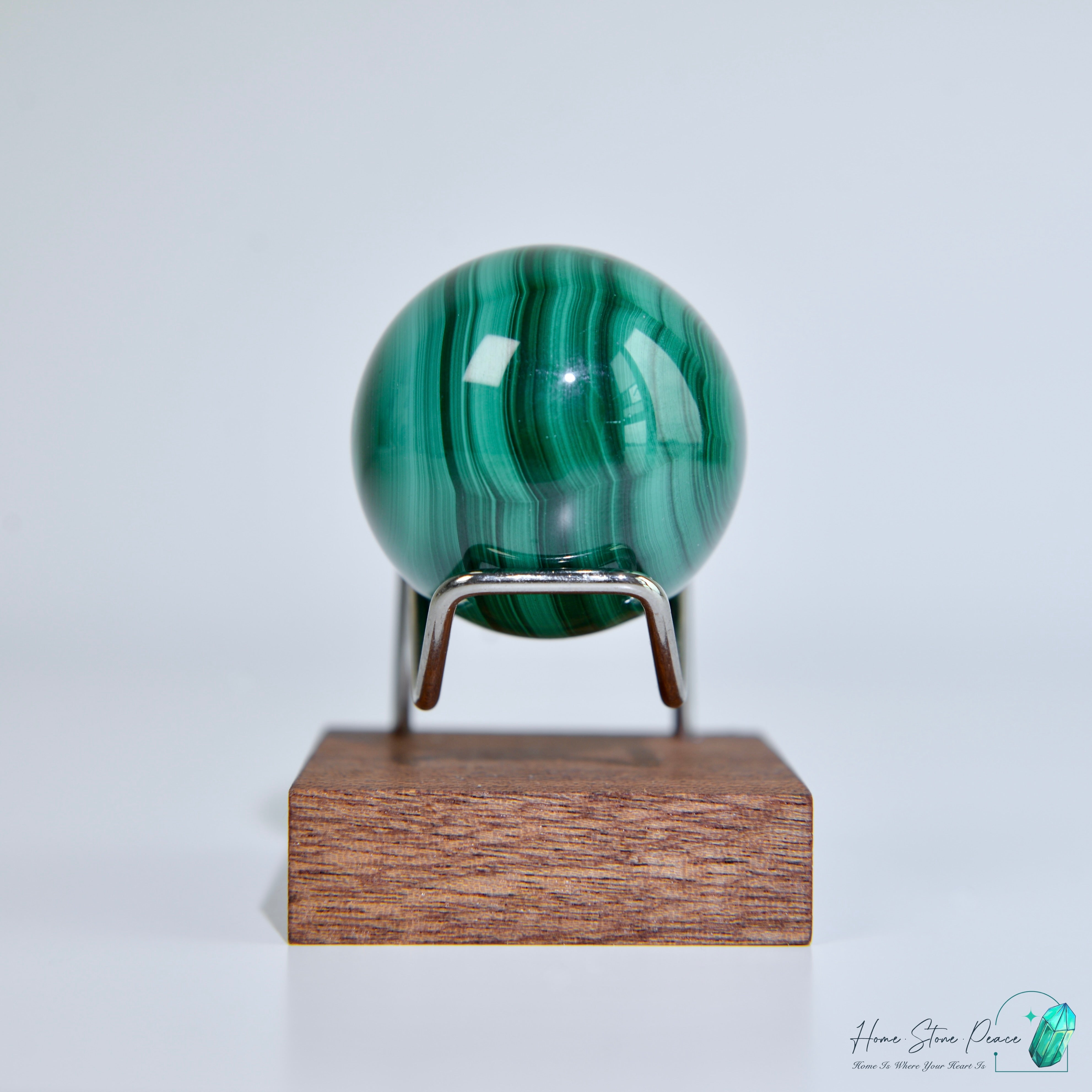 孔雀石石球 Malachite Sphere