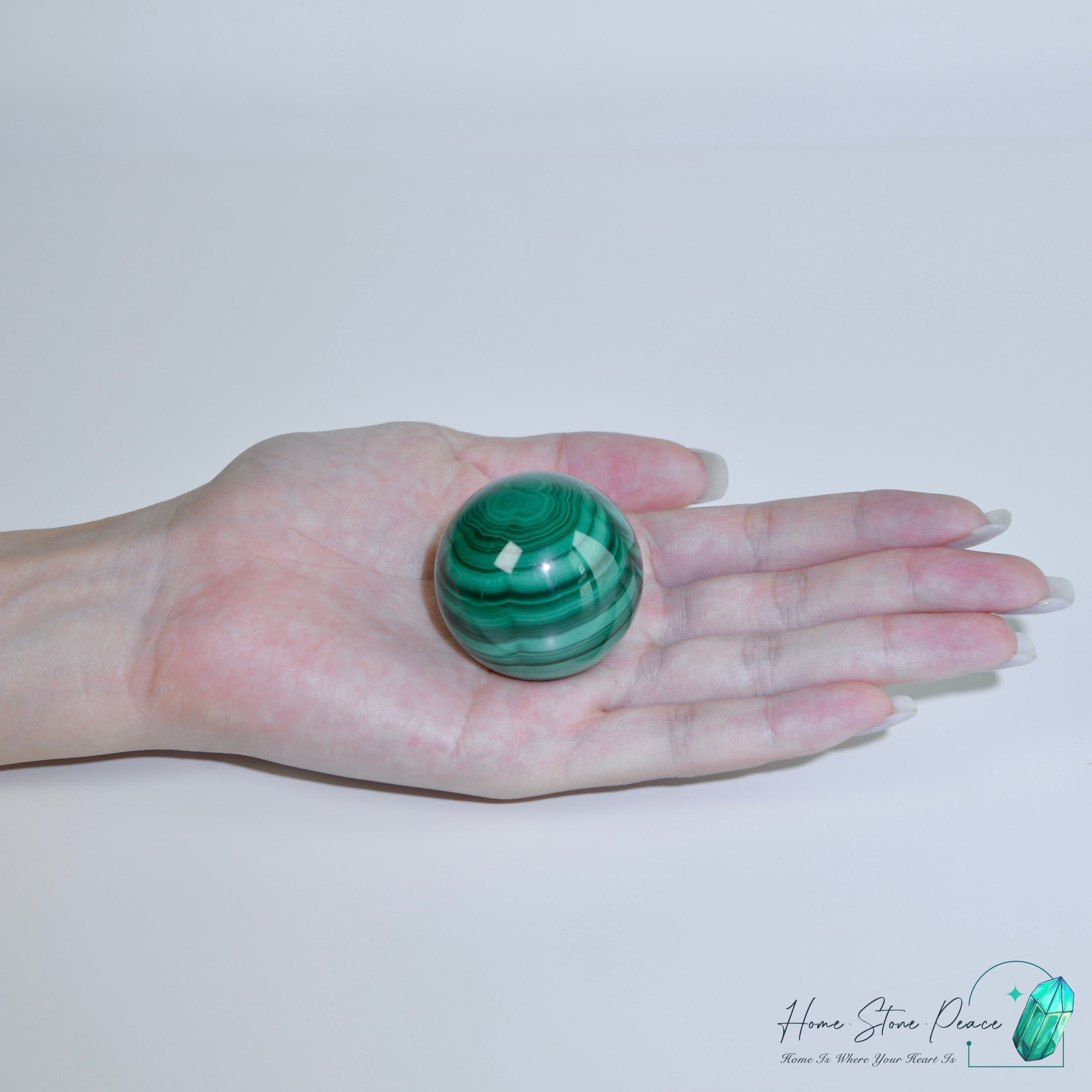 孔雀石石球 Malachite Sphere