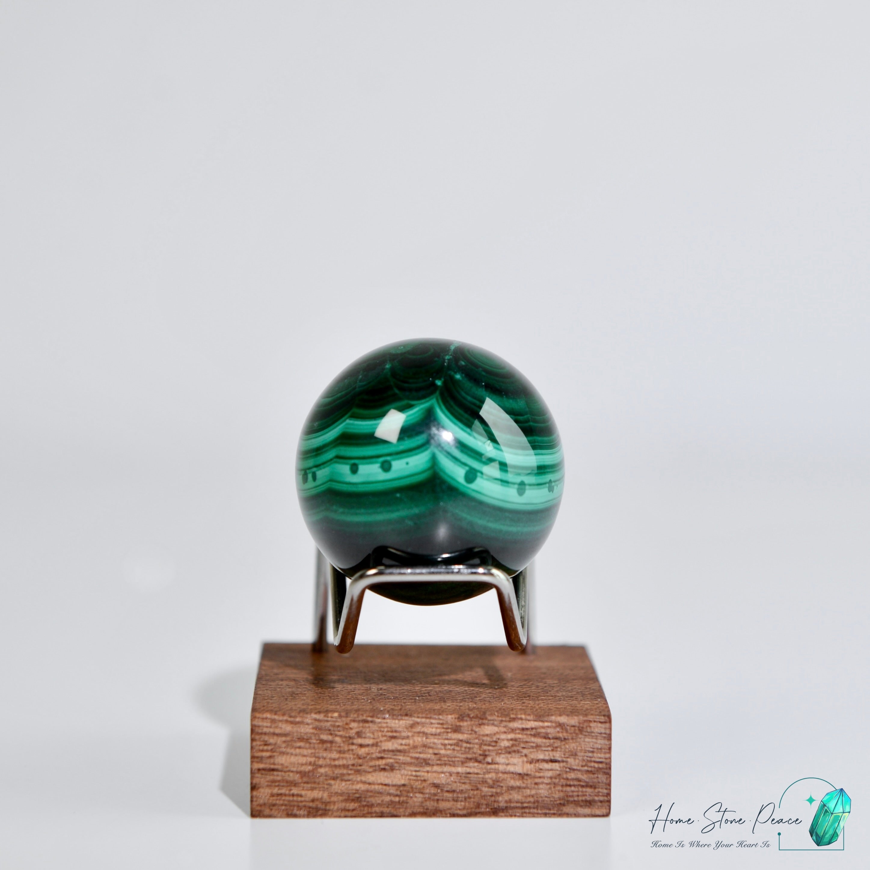 孔雀石石球 Malachite Sphere