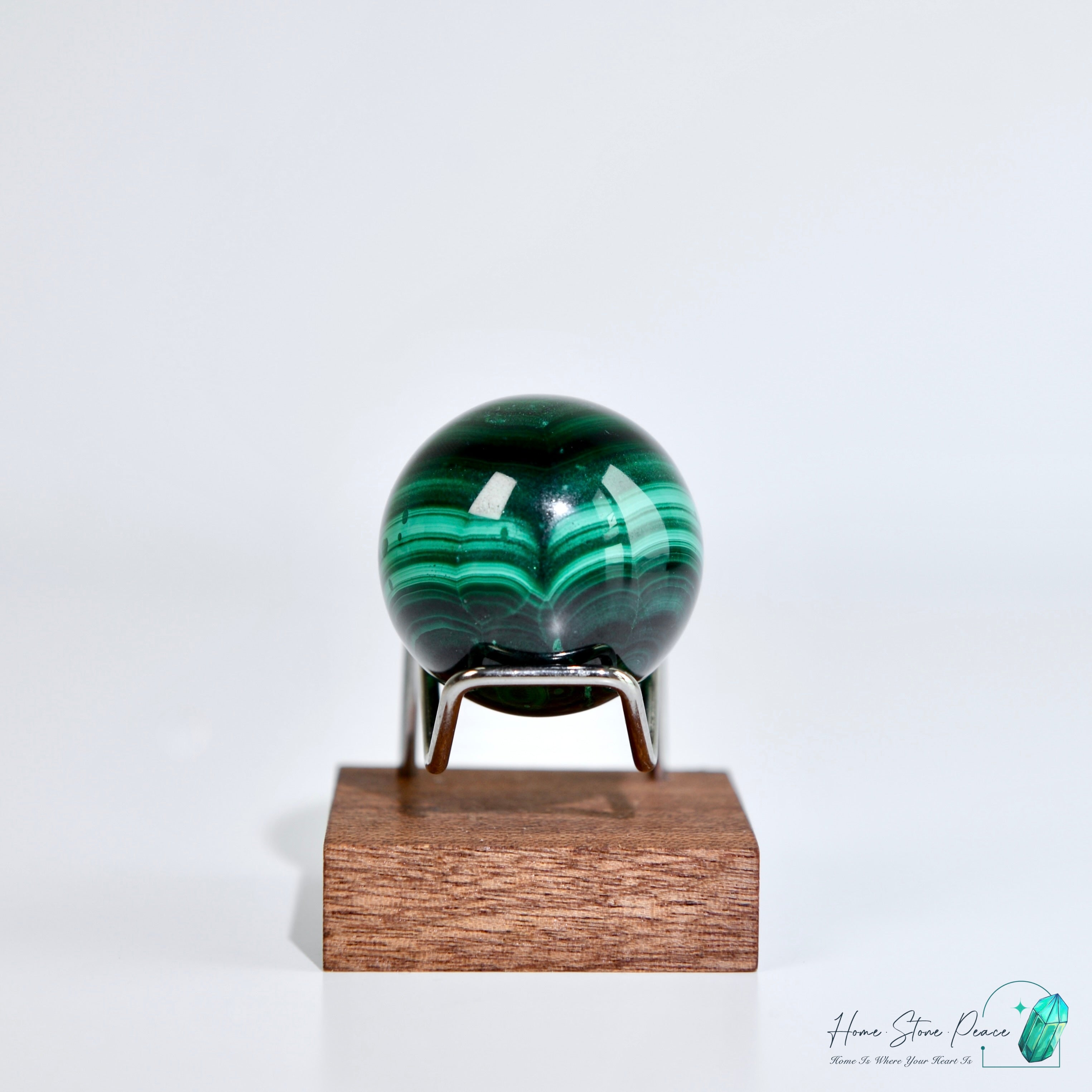 孔雀石石球 Malachite Sphere